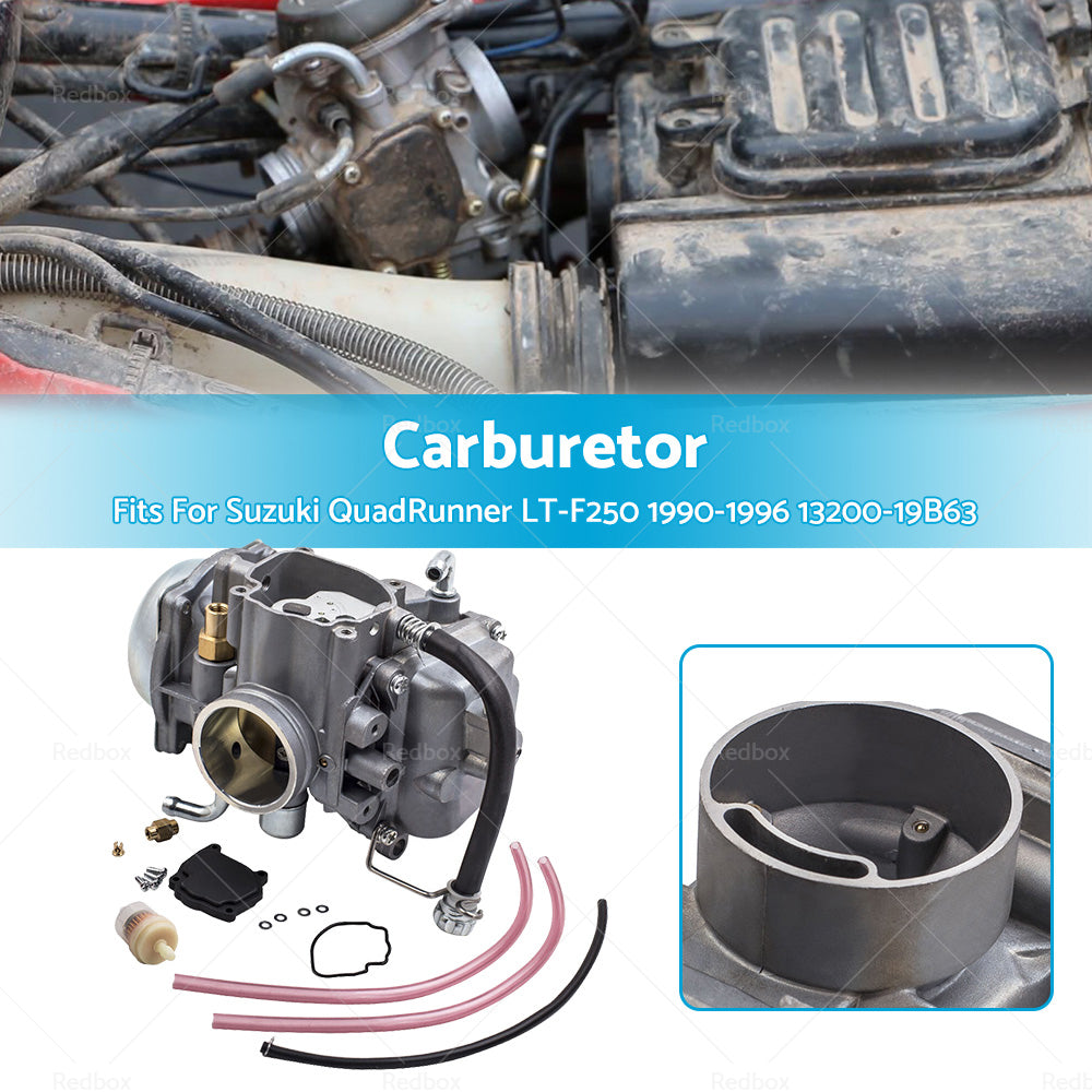 {{ Carburetor Fits For Suzuki QuadRunner LT-F250 1990-1996 13200-19B63 Aftermarket }} - Buy Car Parts Online at {{ Kaka Auto Parts }}.