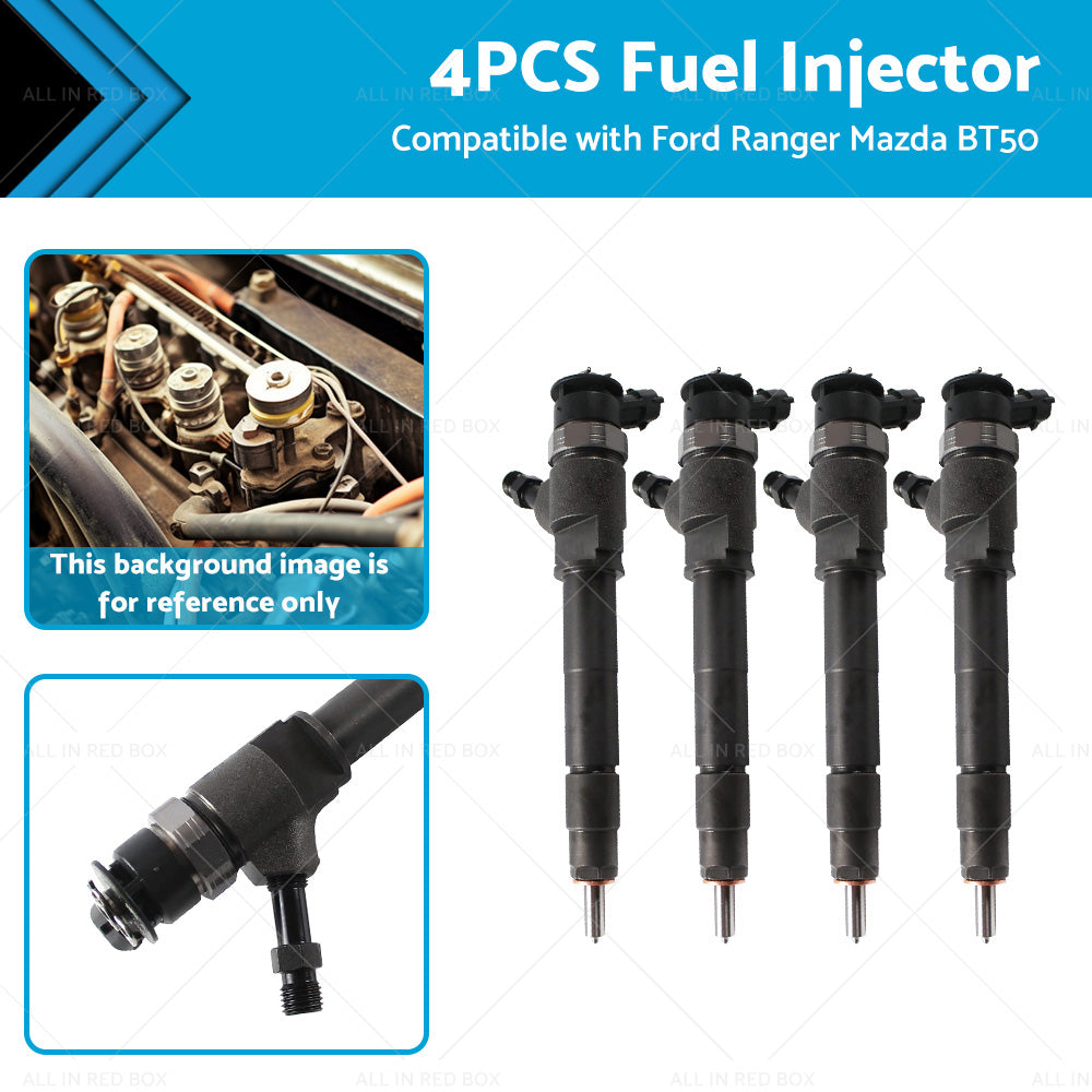 {{ 4PCS Diesel Fuel Injector Suitable for Mazda BT50 Ford Ranger PK PJ 0445110250 }} - Buy Car Parts Online at {{ Kaka Auto Parts }}.