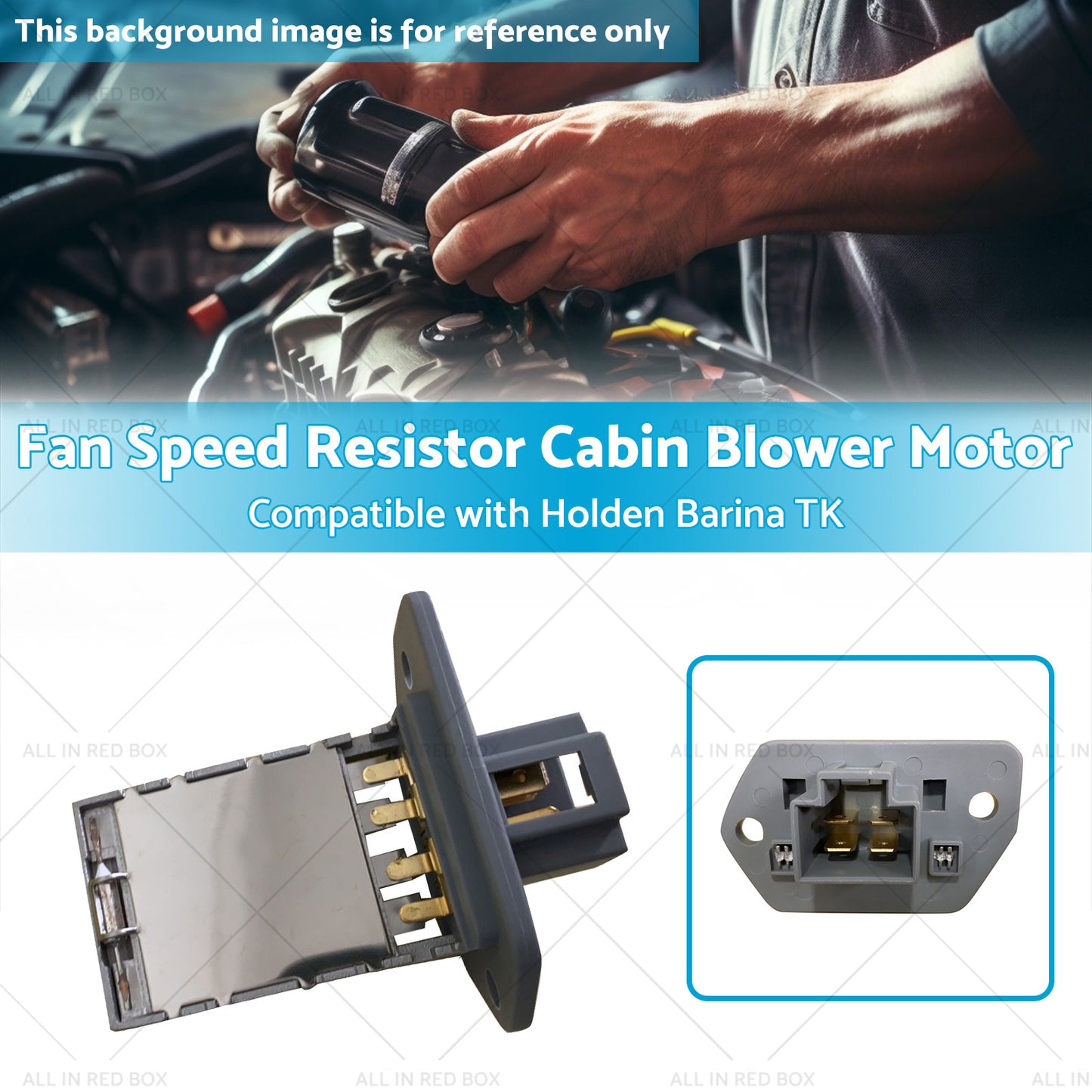 {{ Fan Speed Resistor Cabin Blower Motor Suitable For Holden Barina TK 96435889 }} - Buy Car Parts Online at {{ Kaka Auto Parts }}.
