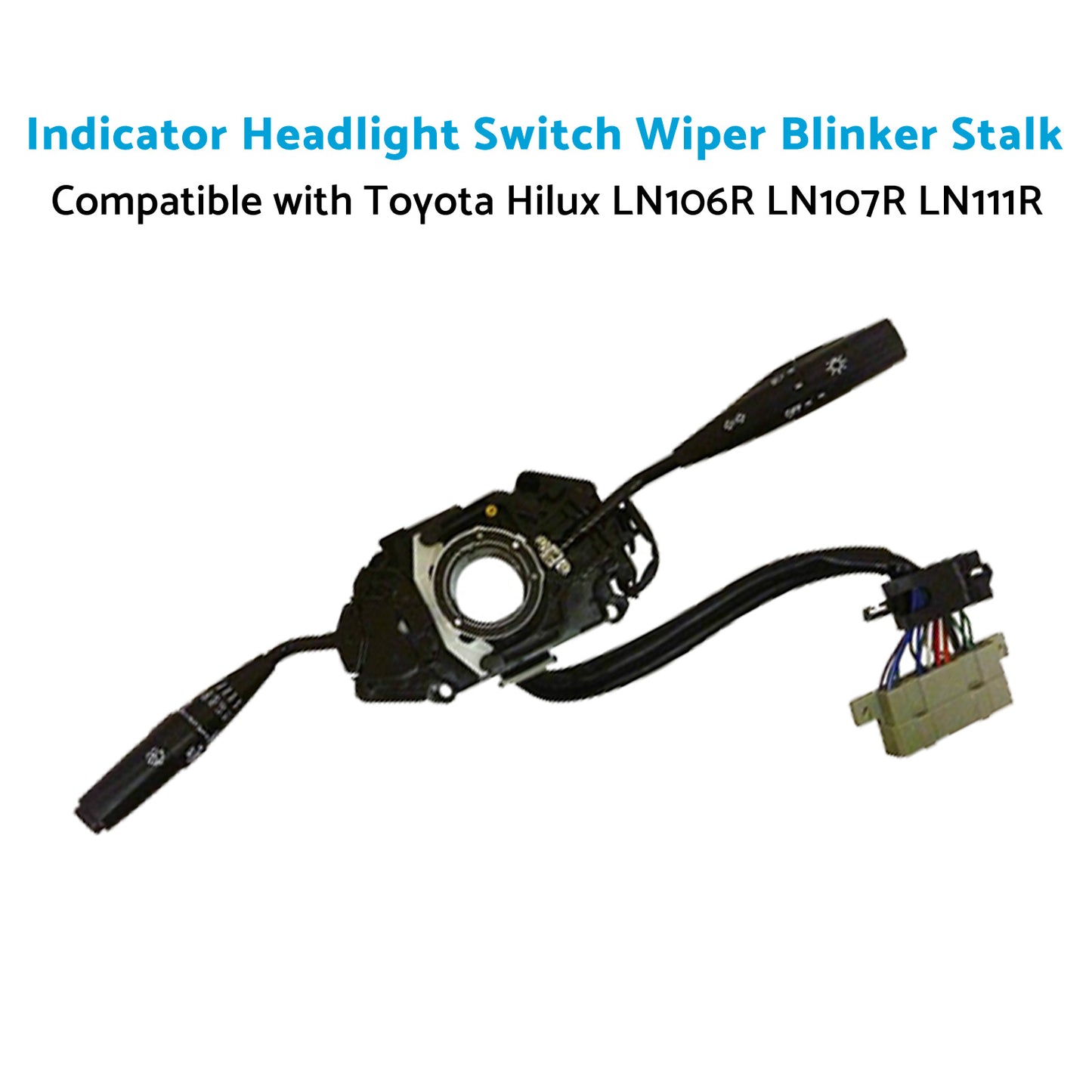 {{ Indicator Headlight Switch Wiper Blinker Stalk Suitable for 91-97 Hilux LN106R }} - Buy Car Parts Online at {{ Kaka Auto Parts }}.