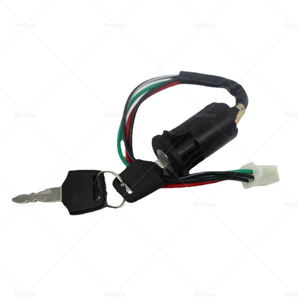 {{ 4 Wire Ignition Key Barrel Switch 50cc 110cc 125cc 150cc PIT Quad Dirt Bike ATV }} - Buy Car Parts Online at {{ Kaka Auto Parts }}.