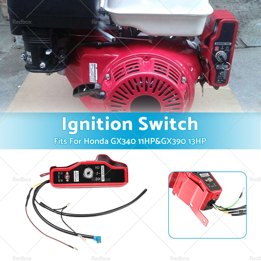 {{ Ignition Switch Key Panel Electric Start for Honda GX340 11HP GX390 13HP Engine }} - Buy Car Parts Online at {{ Kaka Auto Parts }}.