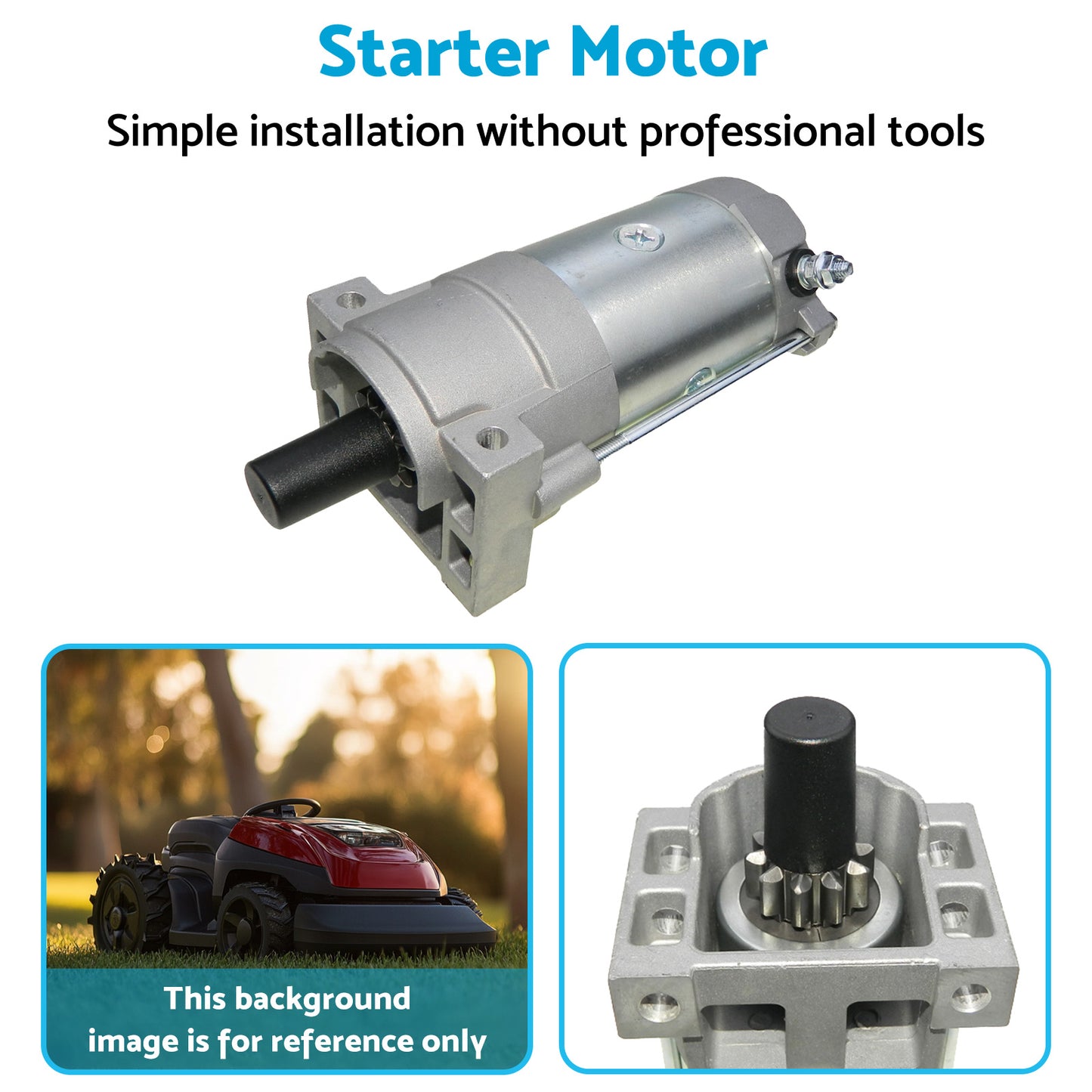 {{ Starter Motor Parts Suitable For Toro Titan & Timecutters Mowers 136-7880 }} - Buy Car Parts Online at {{ Kaka Auto Parts }}.