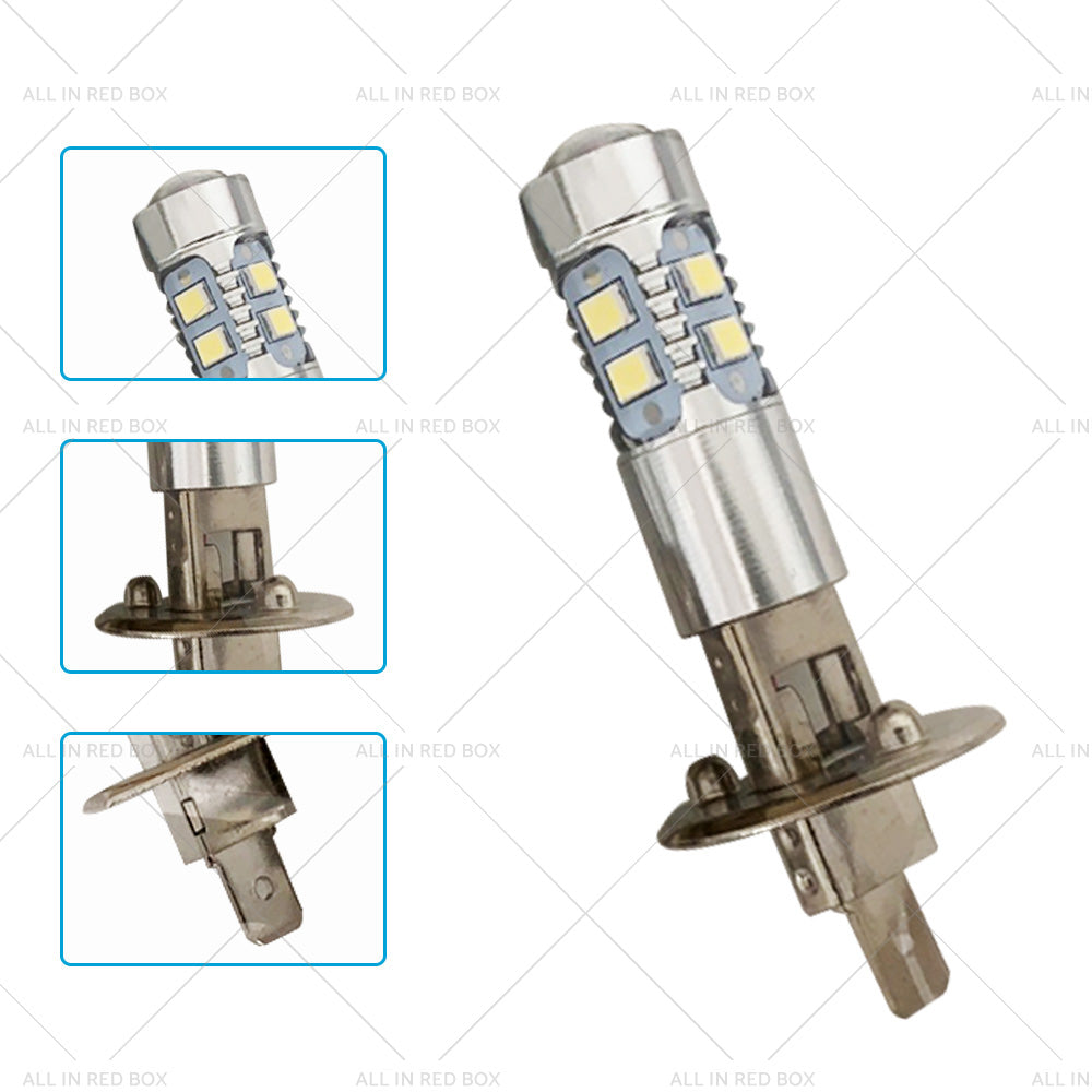 {{ 2PCS H1 LED Headlight Bulb CREE XBD Fog Driving Light Car UTE 4WD Lamp Globe }} - Buy Car Parts Online at {{ Kaka Auto Parts }}.