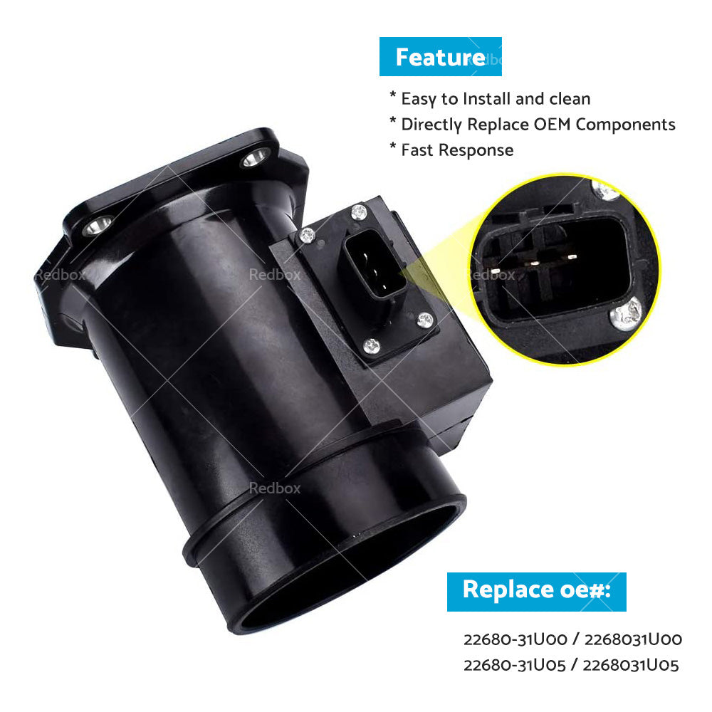 {{ 2268031U00 AFM Air Flow Meter MAF Fits for Skyline R33 R34 RB25DET 2. 8 GU PATROL }} - Buy Car Parts Online at {{ Kaka Auto Parts }}.