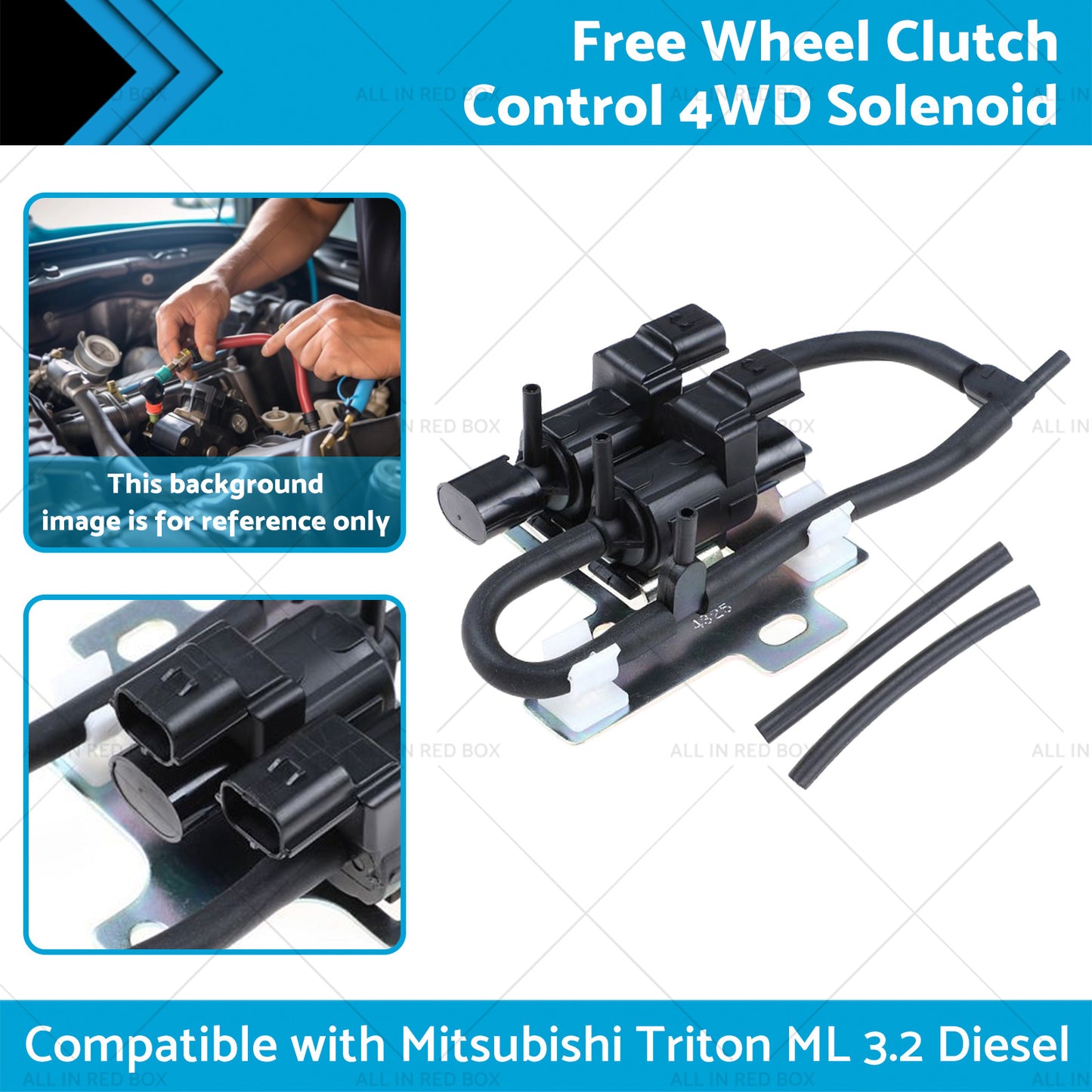 {{ 1x Free Wheel Clutch Control 4WD Solenoid Suitable For Mitsubishi Triton ML 3. 2 }} - Buy Car Parts Online at {{ Kaka Auto Parts }}.