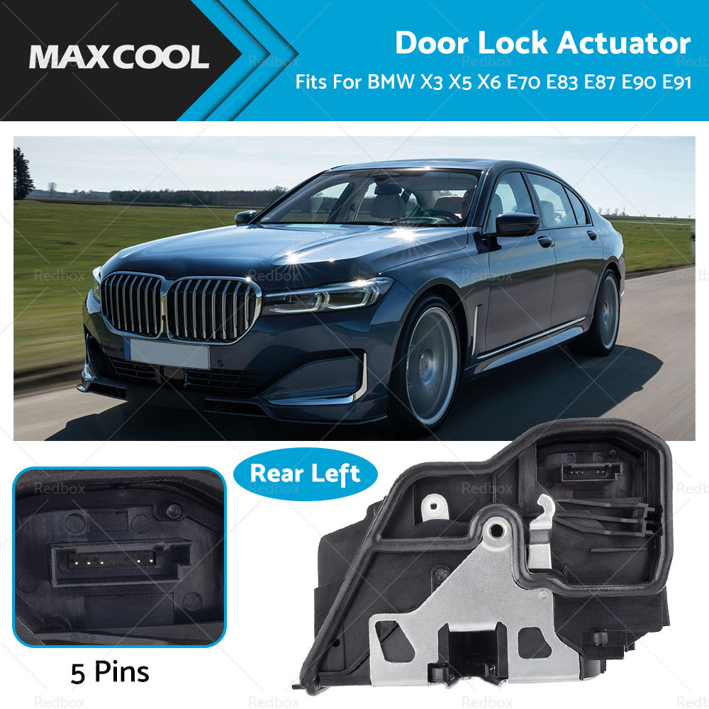 {{ Rear Left Door Lock Actuator Latch Suitable For BMW X3 X5 X6 E70 E83 E87 E90 E91 }} - Buy Car Parts Online at {{ Kaka Auto Parts }}.