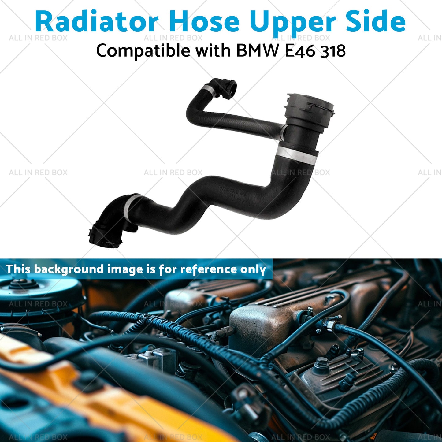 {{ 17127520668 17127507748 Radiator Hose Upper Side Suitable for BMW E46 318 01-05 }} - Buy Car Parts Online at {{ Kaka Auto Parts }}.