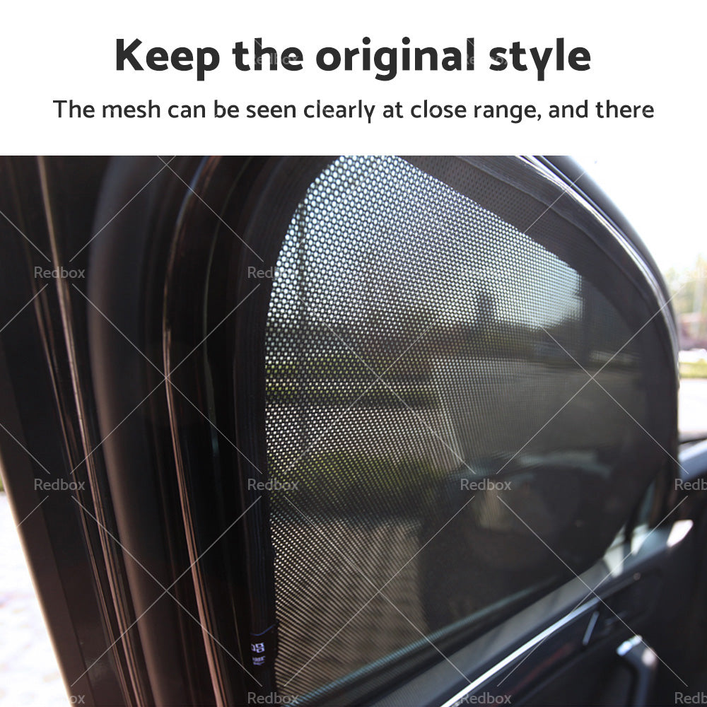 {{ Car Window Sun Blind for Toyota Prado 150 Series 2009-2024 Magnetic Shade Mesh }} - Buy Car Parts Online at {{ Kaka Auto Parts }}.