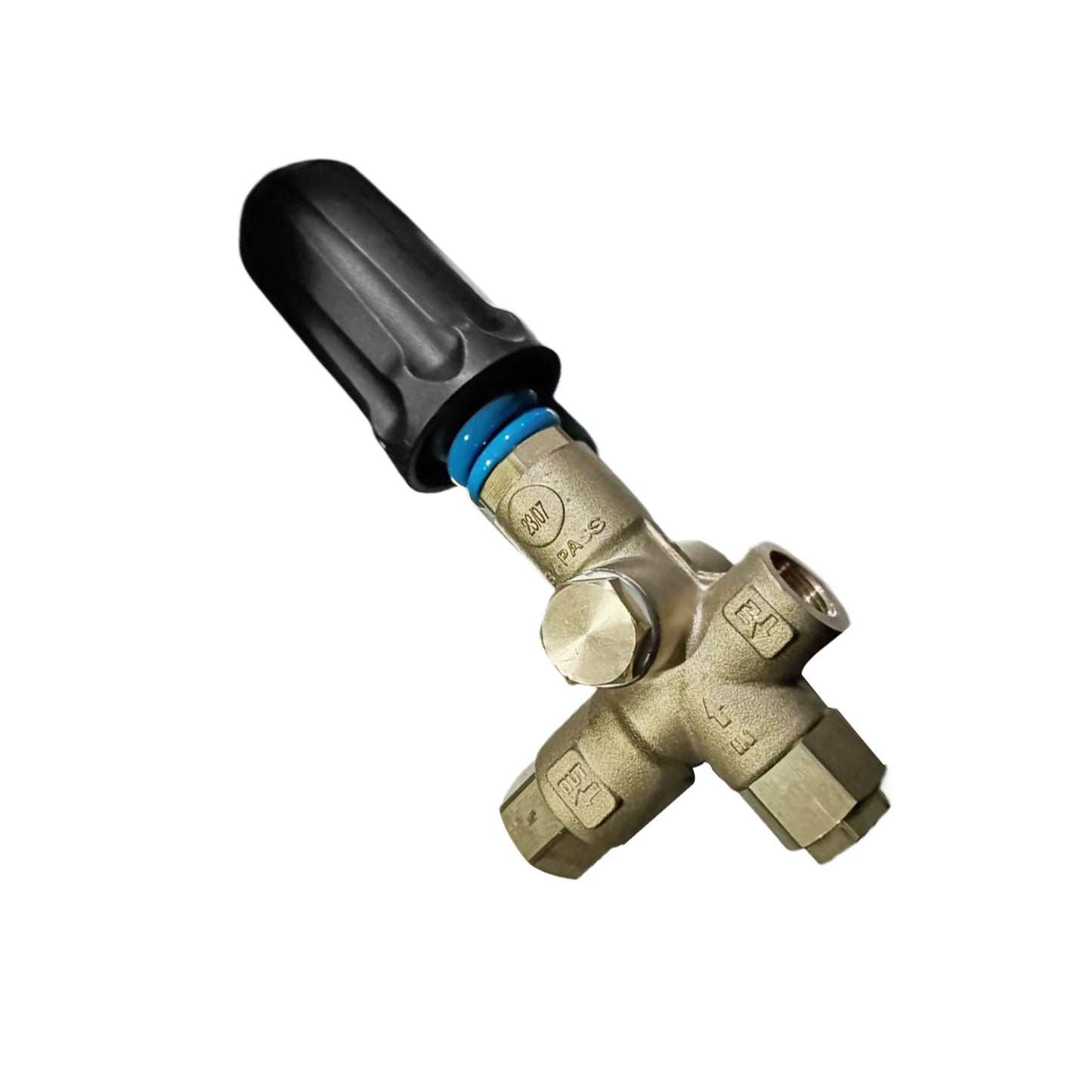 1x Pressure Washer Unloader Valve 40LPM 4050PSI 3/8 inch Ends 90 Degree