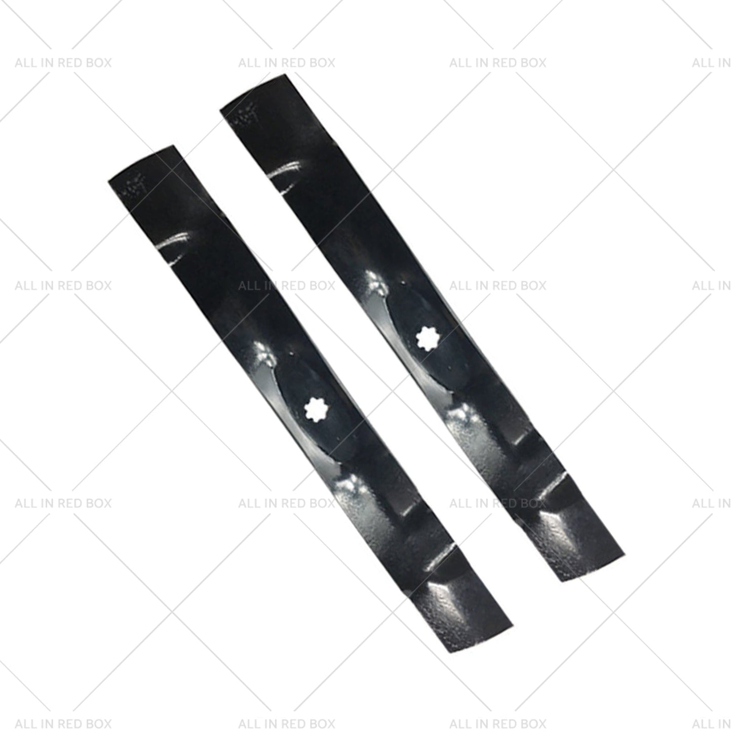 {{ AM141033 GX22151 2x 42 inch Mulching Blades Suitable for John Deere LA115 LA120 D100 }} - Buy Car Parts Online at {{ Kaka Auto Parts }}.