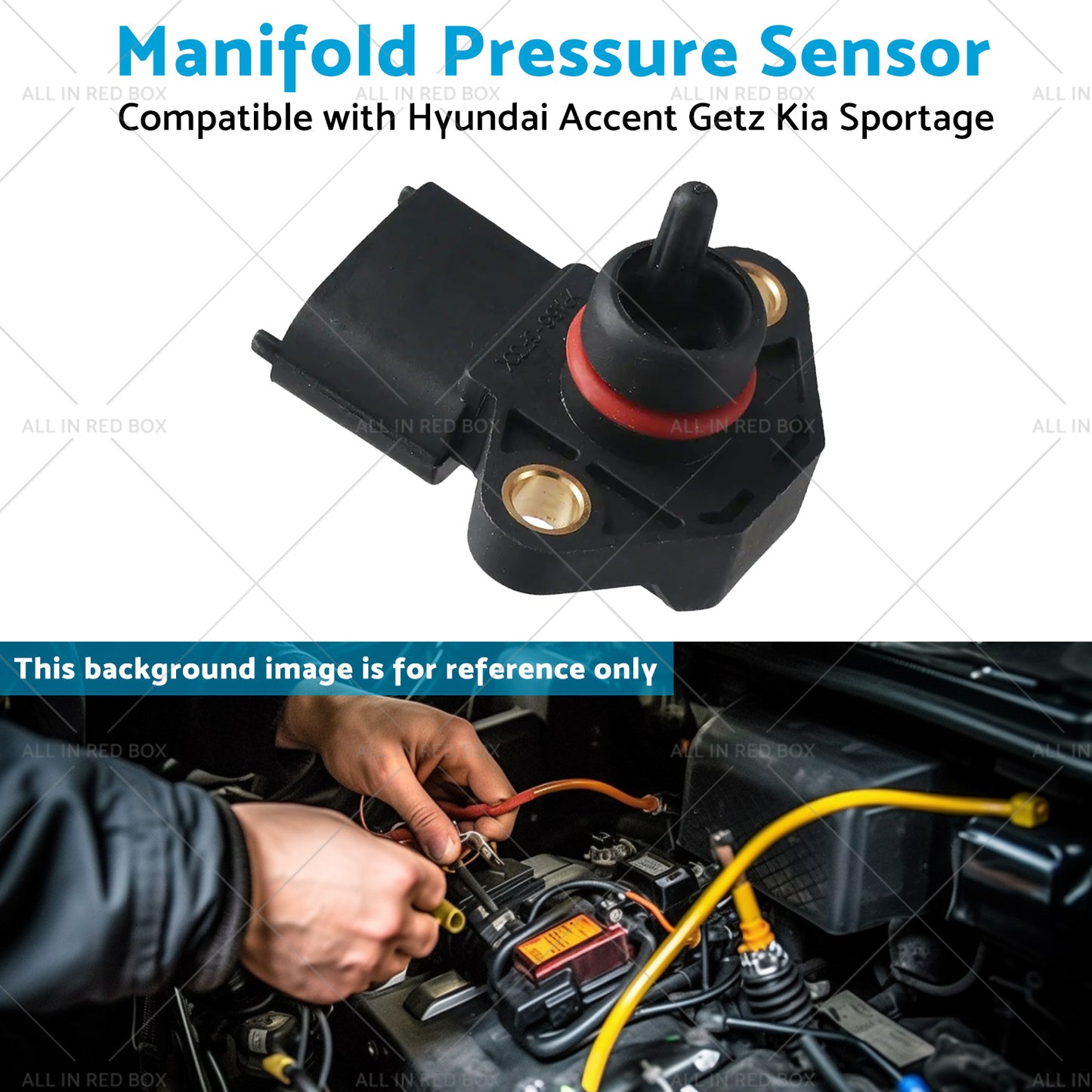 {{ Manifold Pressure Sensor Suitable for Hyundai Accent Tucson Getz Kia Rio }} - Buy Car Parts Online at {{ Kaka Auto Parts }}.