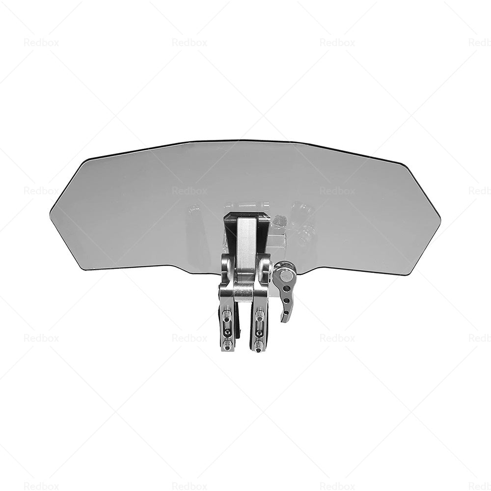 {{ Motorcycle Windshield Clip On Extension Spoiler Wind Deflector Windscreen Smoke }} - Buy Car Parts Online at {{ Kaka Auto Parts }}.