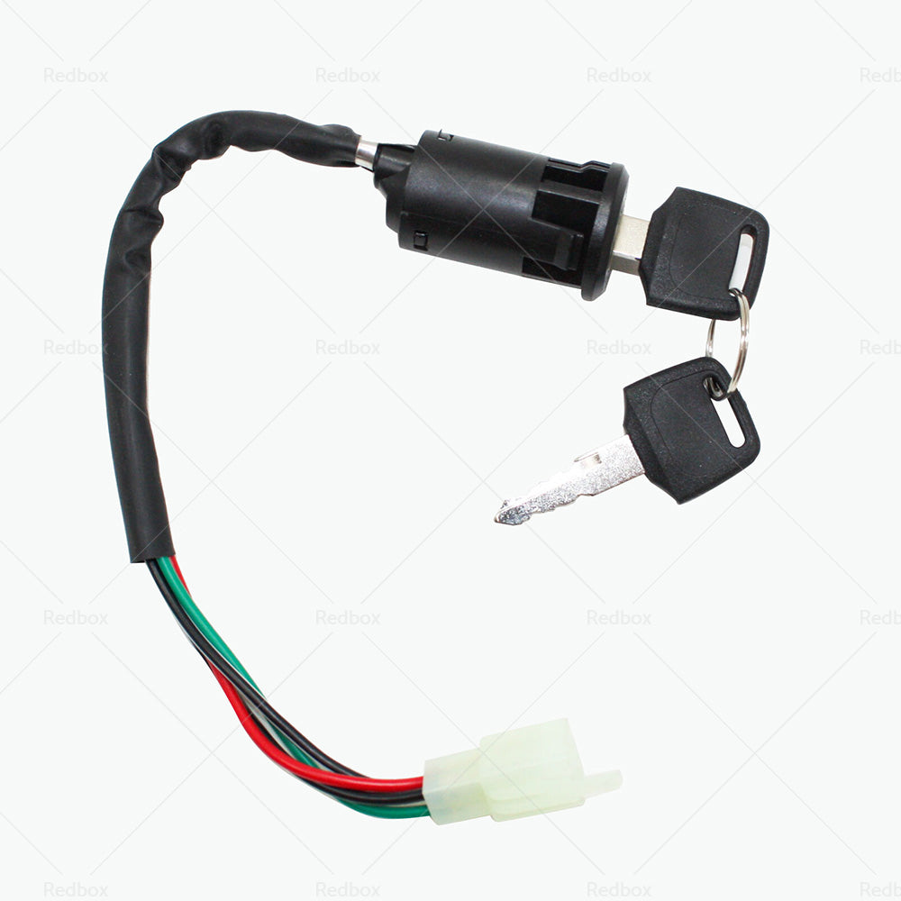 {{ 4 Wire Ignition Key Barrel Switch 50cc 110cc 125cc 250cc PIT Quad Dirt Bike ATV }} - Buy Car Parts Online at {{ Kaka Auto Parts }}.