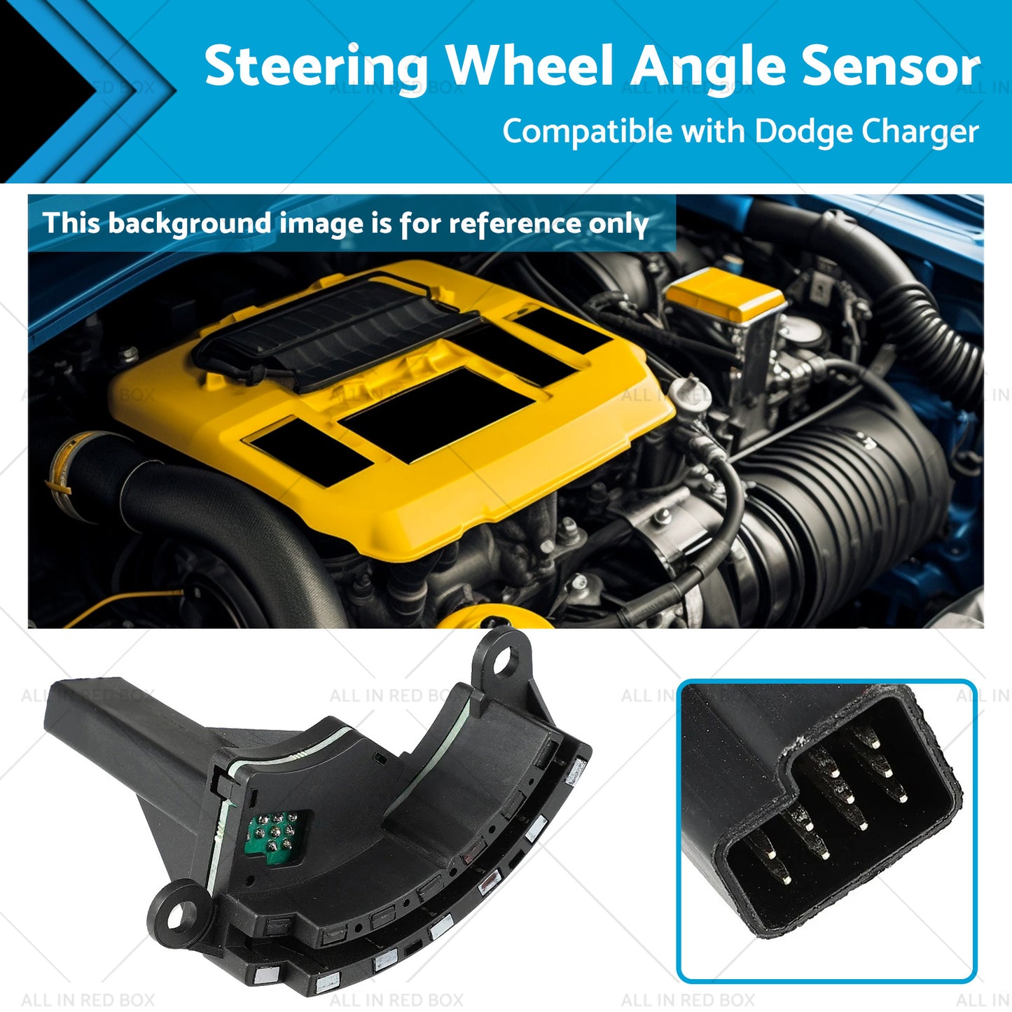 {{ 0025428018 Steering Wheel Angle Sensor 5135969AA Suitablefor 05-10 Dodge Charger }} - Buy Car Parts Online at {{ Kaka Auto Parts }}.