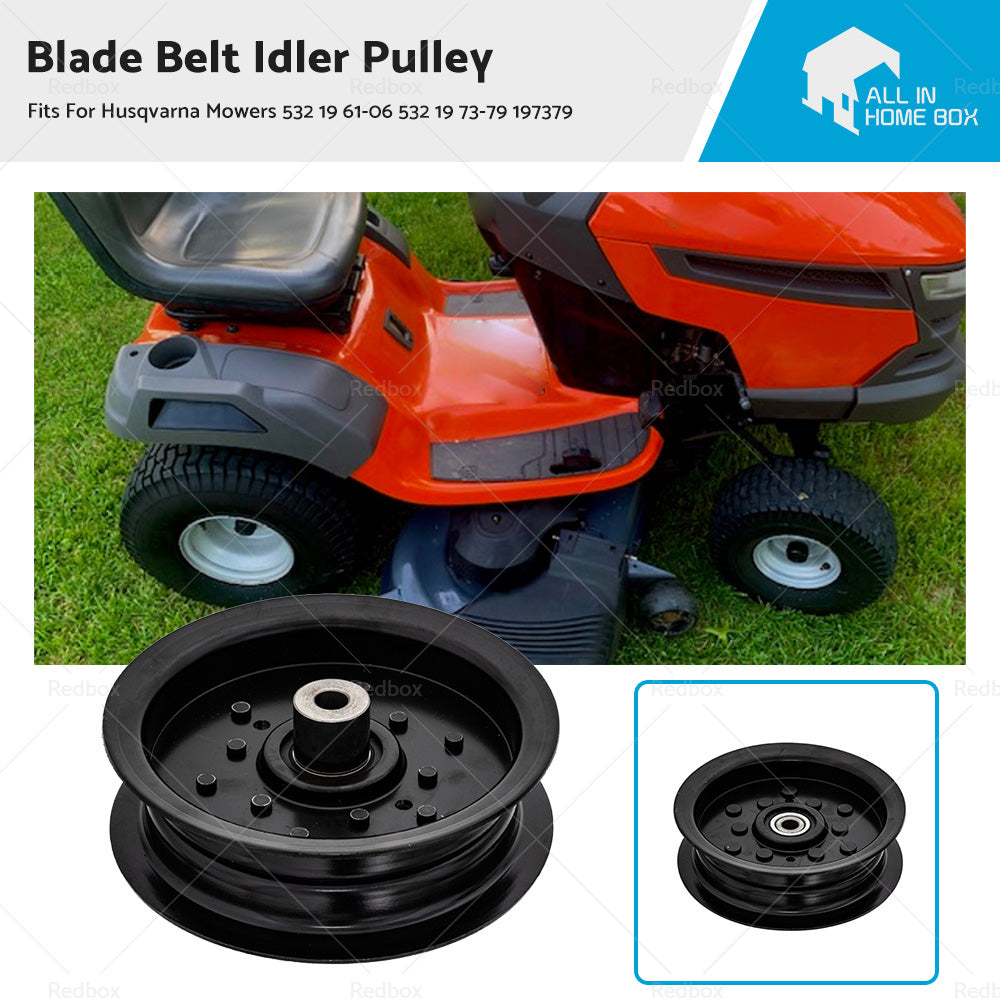 {{ Blade Belt Idler Pulley For Husqvarna Mowers 532 19 61-06 532 19 73-79 197379 }} - Buy Car Parts Online at {{ Kaka Auto Parts }}.