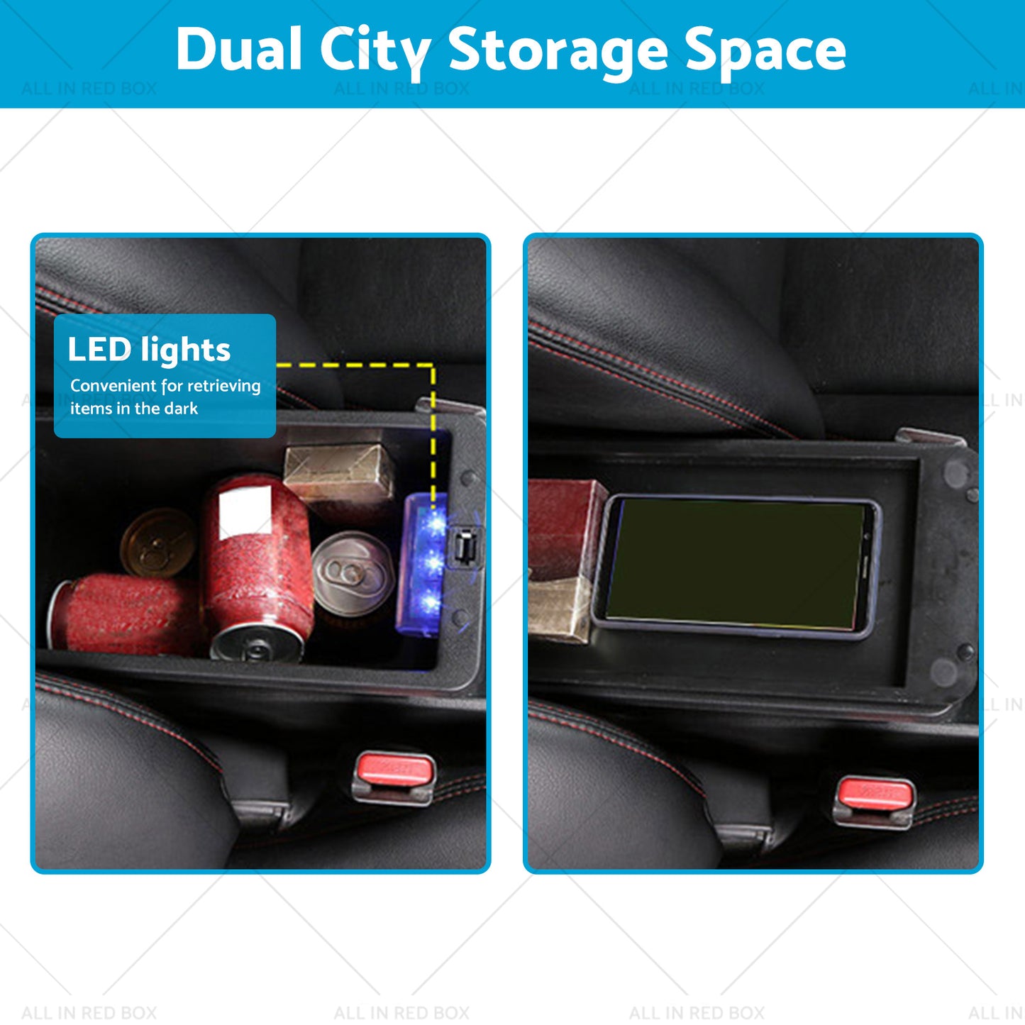 {{ Centre Console Armrest Storage Box Suitable For Toyota 86 Subaru BRZ }} - Buy Car Parts Online at {{ Kaka Auto Parts }}.