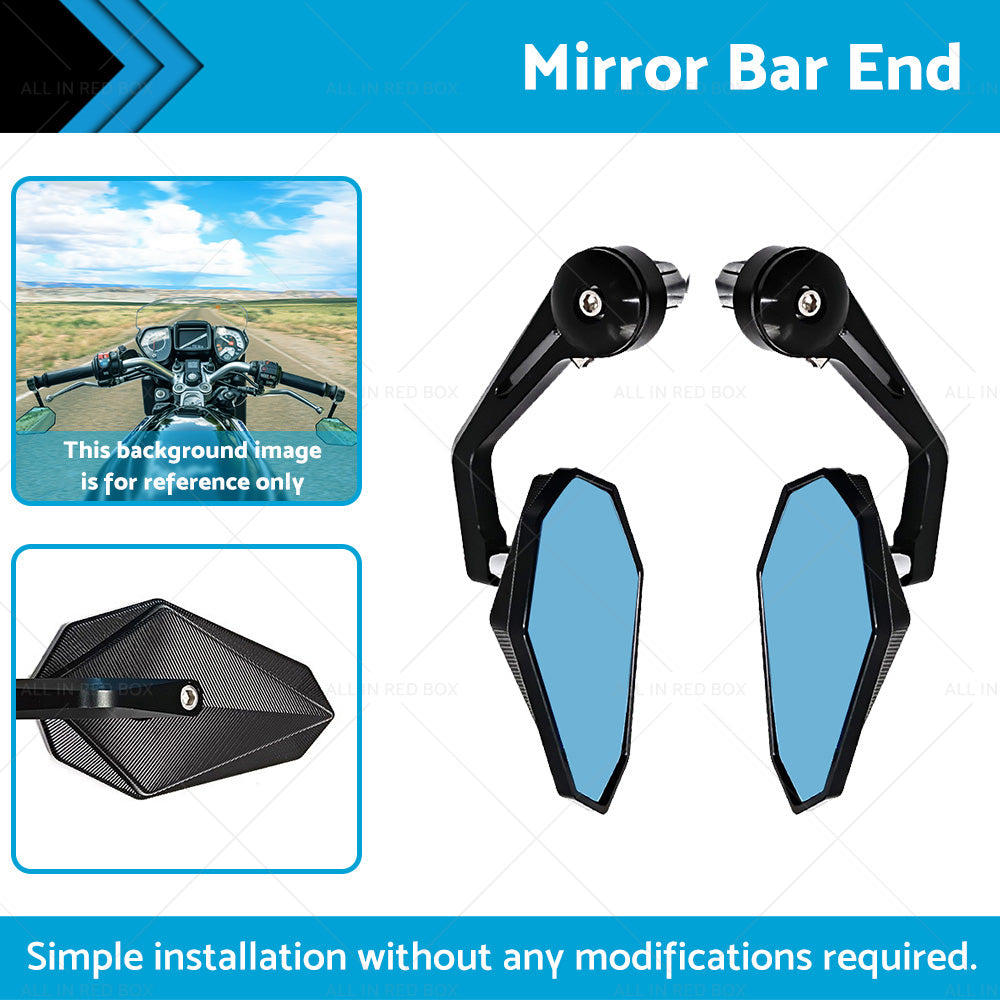 {{ Rearview Handle Bar End Side Mirrors Suitable For Yamaha MT-07 MT07 FZ07 13-21 }} - Buy Car Parts Online at {{ Kaka Auto Parts }}.
