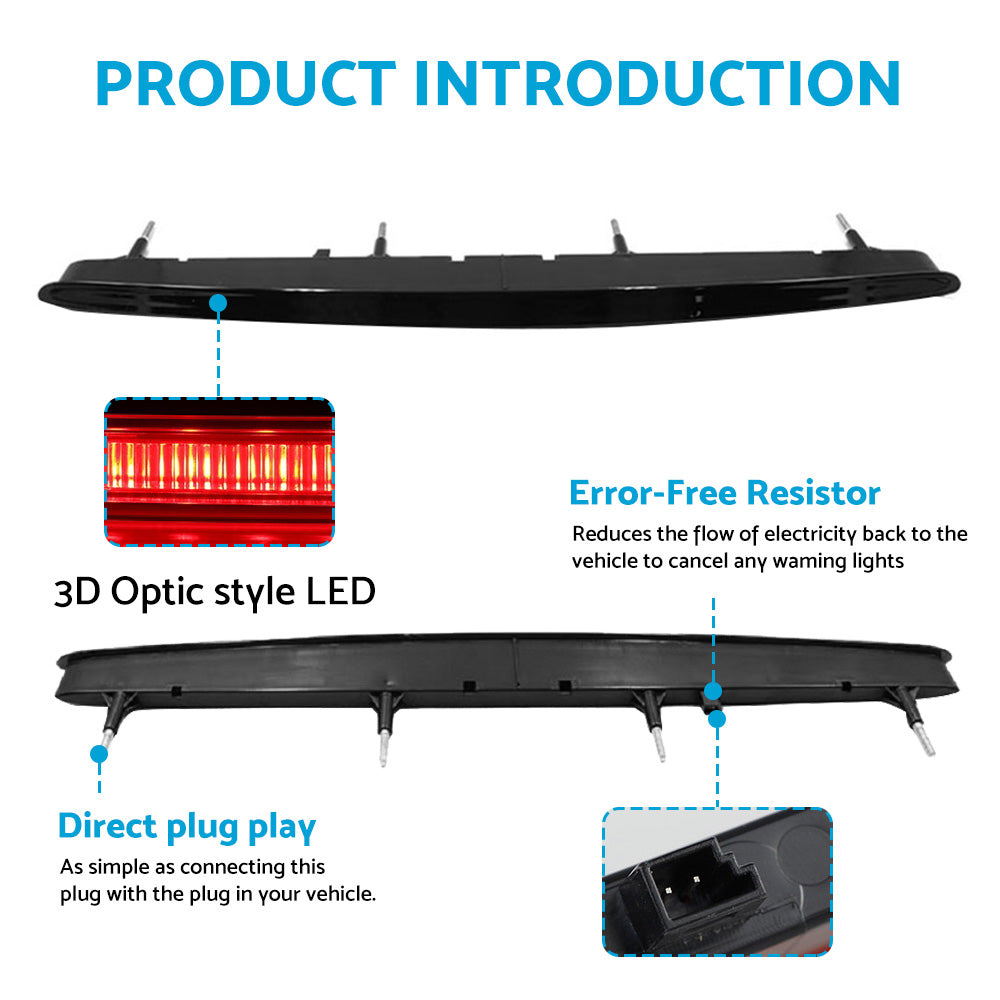 Rear Third Brake Stop Light Suitable For BMW 1 Series 128i / 135i / M E82 / E88 2007-2013