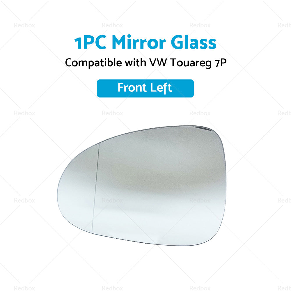 {{ Suitable for VW TOUAREG 7P 07 or 11-2018 Left Mirror Glass Heated Convex With Base }} - Buy Car Parts Online at {{ Kaka Auto Parts }}.