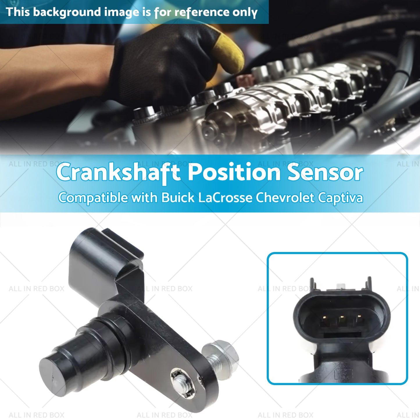 {{ Camshaft Position Sensor Suitable for Chevrolet Equinox Captiva GMC 12577245 }} - Buy Car Parts Online at {{ Kaka Auto Parts }}.