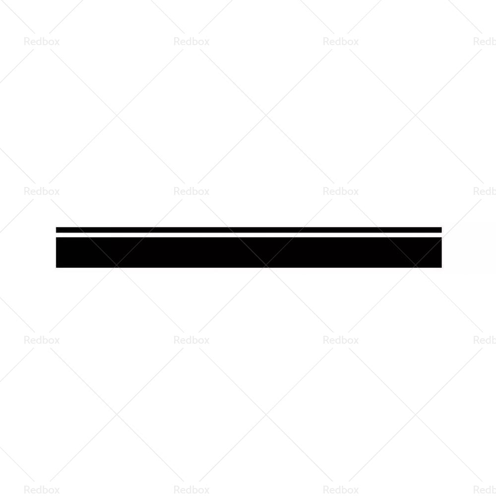 {{ 5x Car Side Body Sticker Vinyl Hood Roof Decals Racing Long Stripe Universal }} - Buy Car Parts Online at {{ Kaka Auto Parts }}.