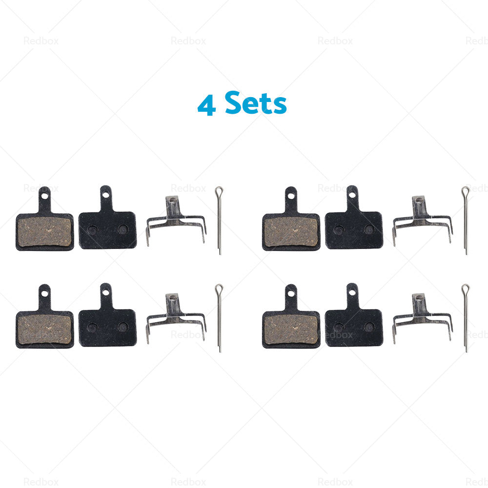 {{ 4-Pairs Mountain Bike Disc Brake Pads Suitable For Shimano Hydraulic Mechanical }} - Buy Car Parts Online at {{ Kaka Auto Parts }}.