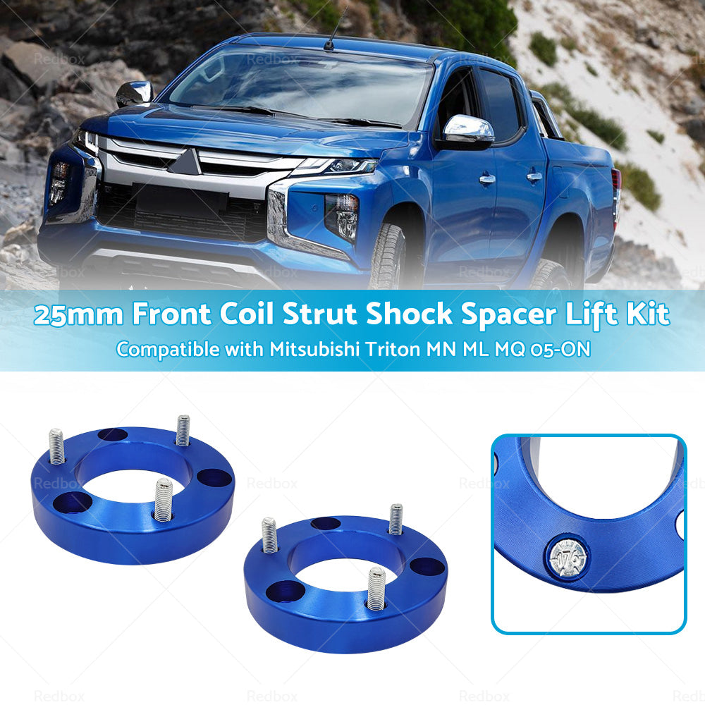 {{ 25mm Front Coil Spacer Kit Suitable For Mitsubishi Triton MN ML MQ 2005-ON }} - Buy Car Parts Online at {{ Kaka Auto Parts }}.