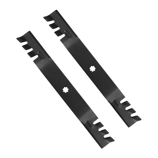 2PCS 42 inch Toothed Blades Suitable for John Deere M154061 M154062 GX22151