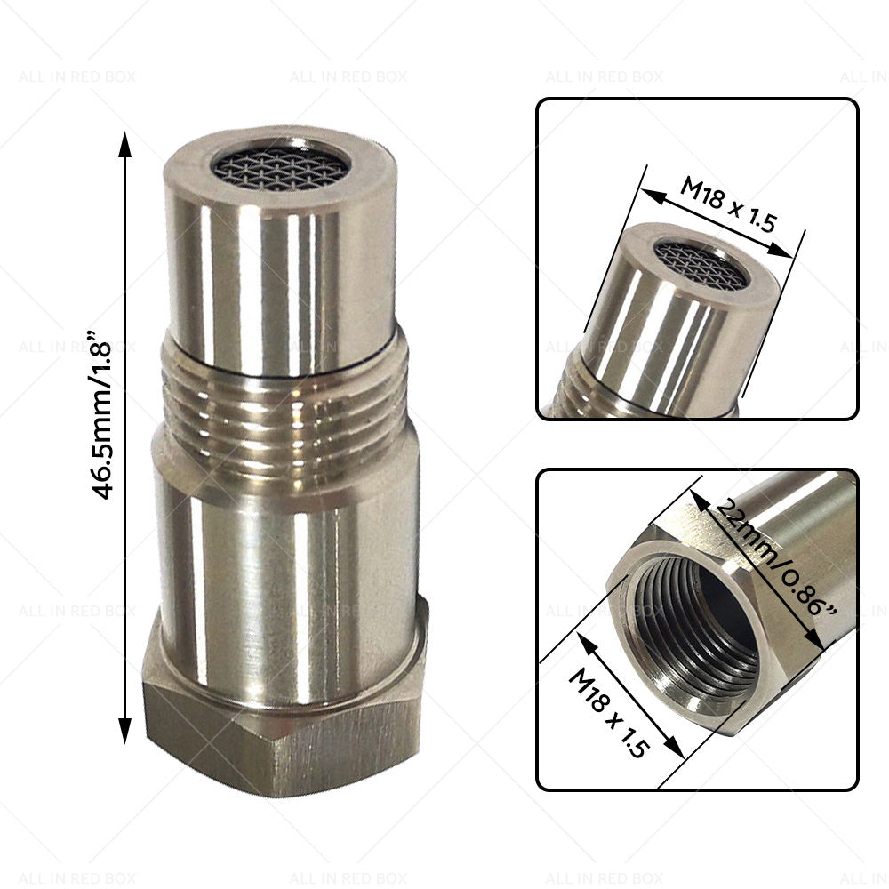 {{ 2PCS Oxygen O2 Sensor Spacer Adapter Catalytic Converter Fix Check Engine Light }} - Buy Car Parts Online at {{ Kaka Auto Parts }}.