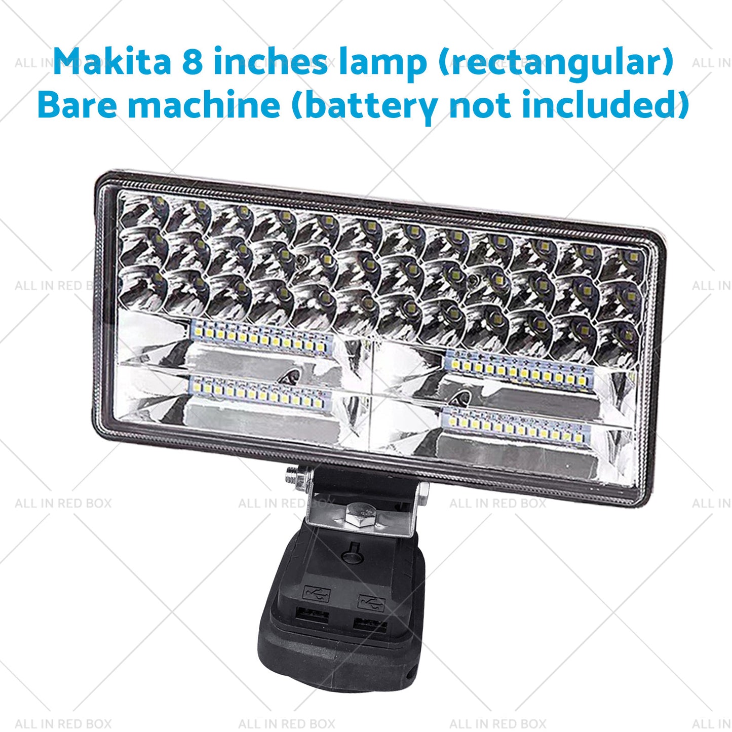 {{ 18V 8in LED Work Light Torch Camping Flashlights 2USB Suitablefor Makita Battery }} - Buy Car Parts Online at {{ Kaka Auto Parts }}.