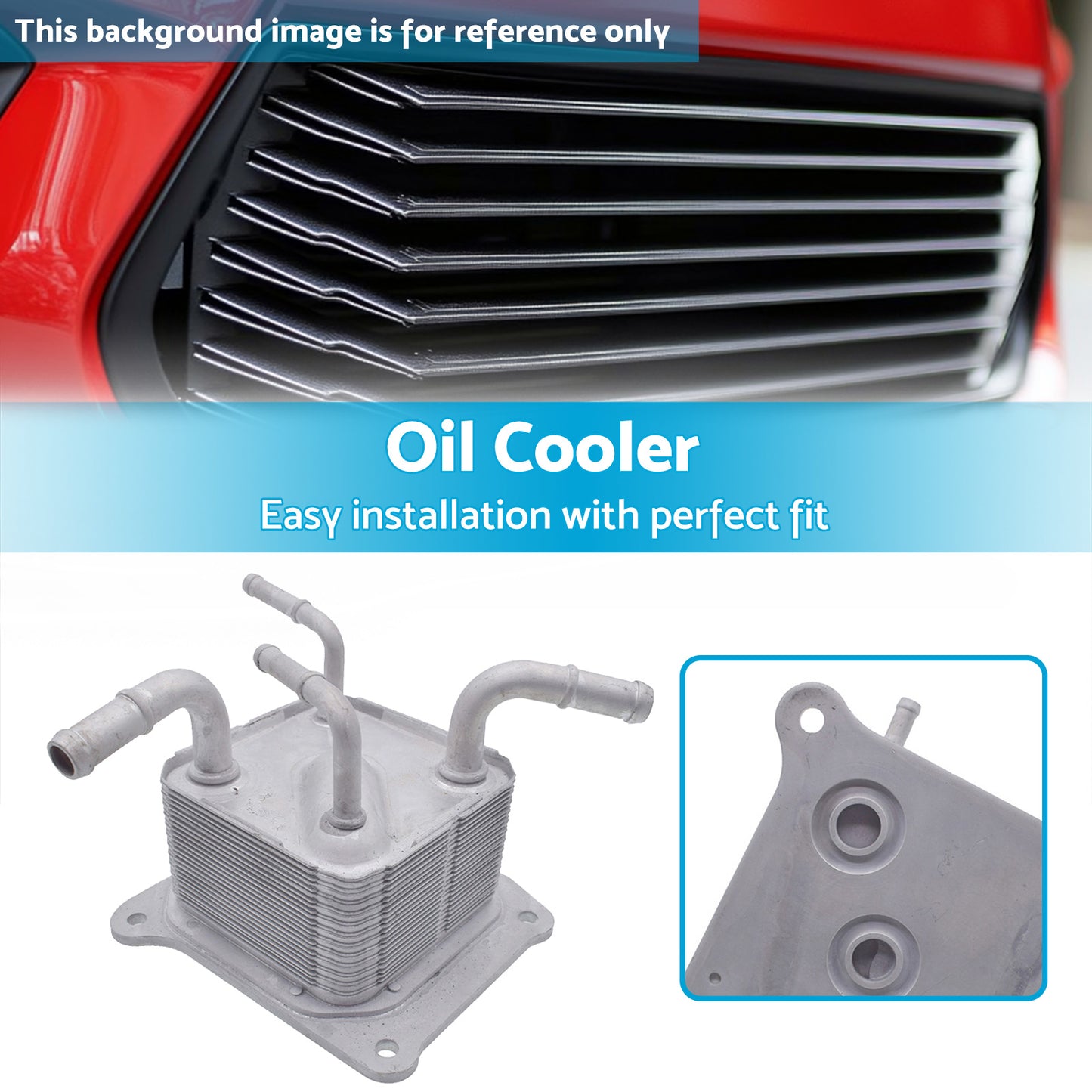 {{ Oil Cooler Suitable For Suzuki 21606-3JX1C RE0F11A JF015E CVT Transmission }} - Buy Car Parts Online at {{ Kaka Auto Parts }}.