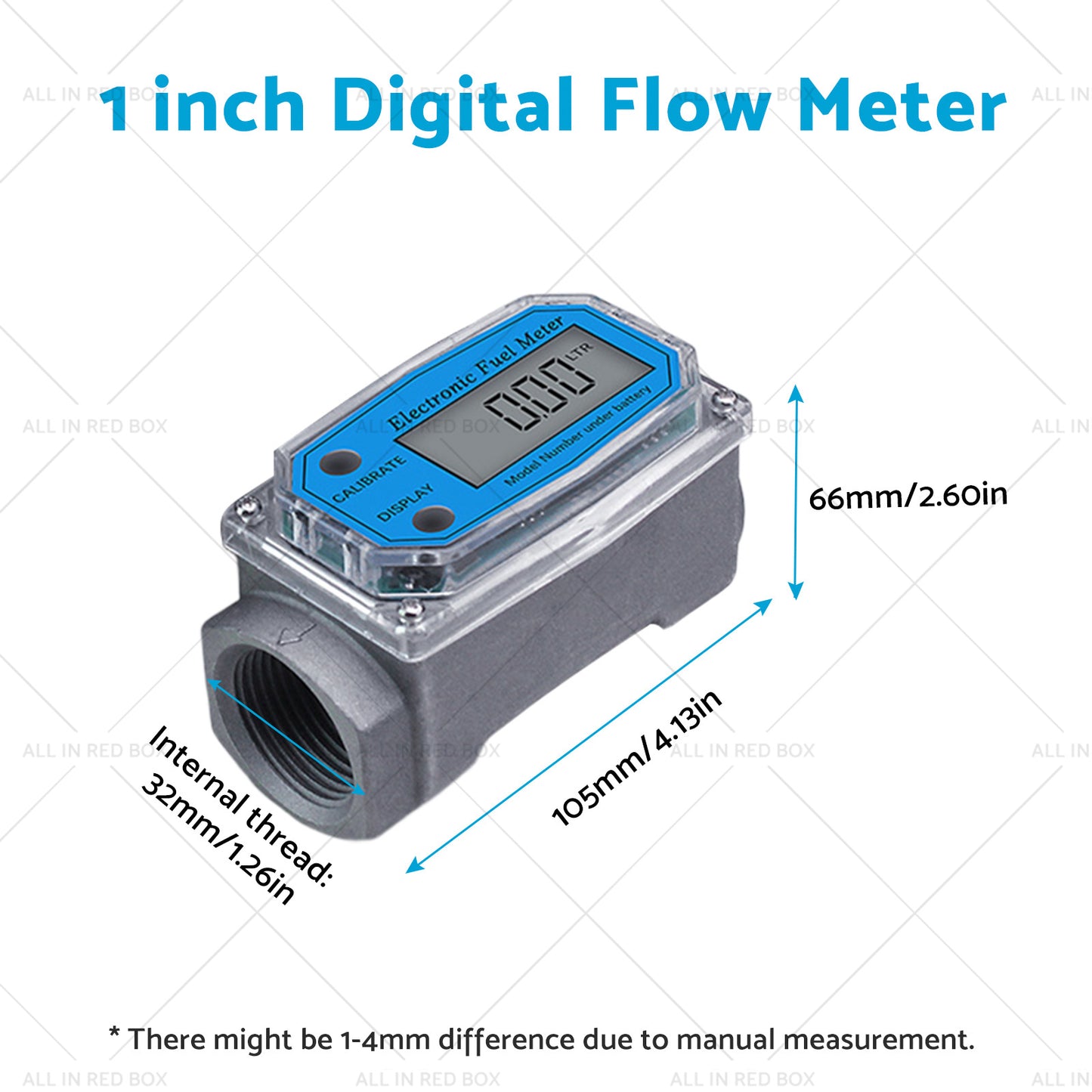 {{ 1 or 1. 5 or 2 inch Turbine Digital Diesel Water Fuel Flow Meter Oval Gear Flow Gauge }} - Buy Car Parts Online at {{ Kaka Auto Parts }}.