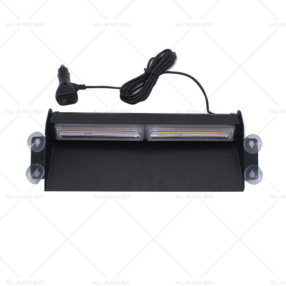 {{ Amber Bar LED Flashing Beacon Strobe Warning Light Car Truck For Windshield Dash }} - Buy Car Parts Online at {{ Kaka Auto Parts }}.