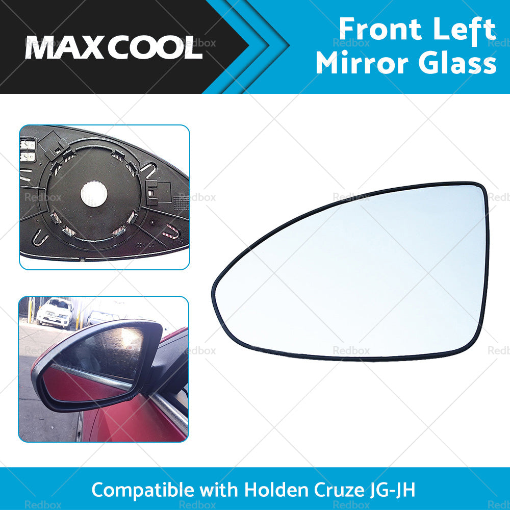 {{ Suitable for Holden Cruze JG-JH 03 or 09-01 or 17 Left Mirror Glass Heated Convex base }} - Buy Car Parts Online at {{ Kaka Auto Parts }}.