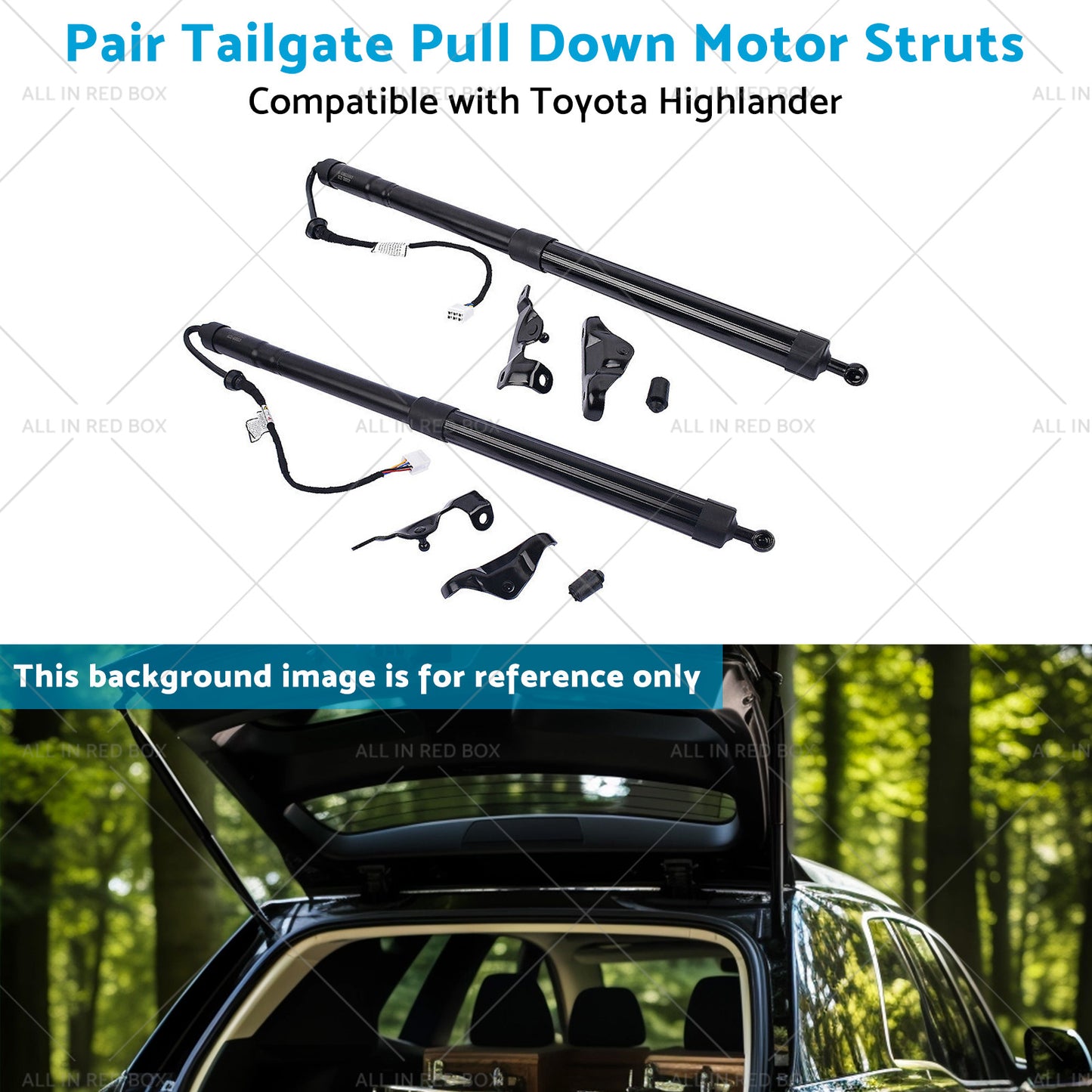 {{ Pair Tailgate Pull Down Motor Struts Suitable for 14-19 Toyota Highlander 3. 5L }} - Buy Car Parts Online at {{ Kaka Auto Parts }}.