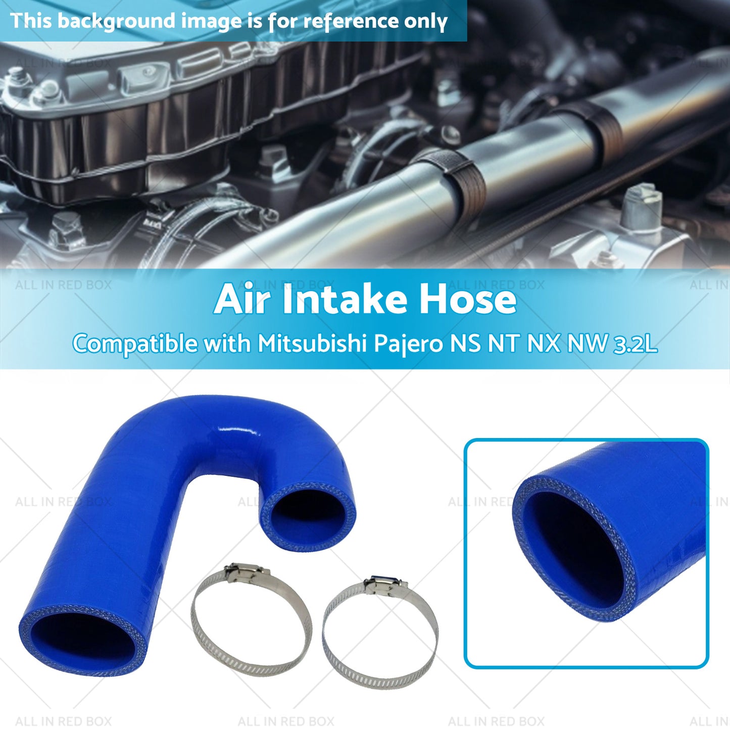 {{ Turbo Hose Intercooler Hose Suitable for Mitsubishi Pajero 3. 2 DI-D 1505A359 }} - Buy Car Parts Online at {{ Kaka Auto Parts }}.
