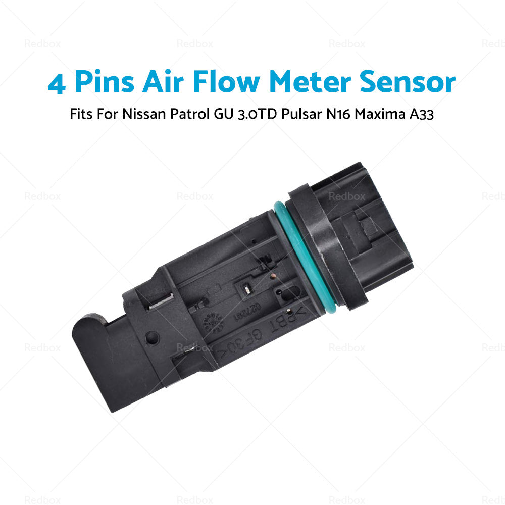 {{ Mass Air Flow Meter Sensor MAF for Nissan Patrol GU 3. 0TD Pulsar N16 Maxima A33 }} - Buy Car Parts Online at {{ Kaka Auto Parts }}.