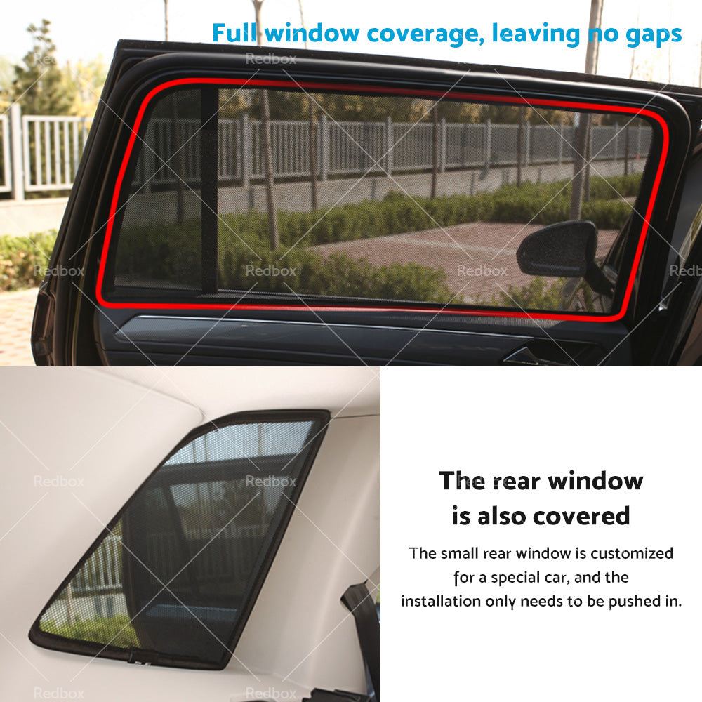 {{ Car Window Sun Blind for Toyota Prado 150 Series 2009-2024 Magnetic Shade Mesh }} - Buy Car Parts Online at {{ Kaka Auto Parts }}.