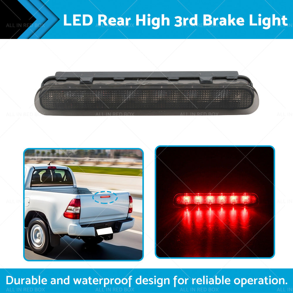 {{ 1x LED Rear High 3rd Brake Light Suitable For Toyota Hilux VIGO SR5 04-15 Smoked }} - Buy Car Parts Online at {{ Kaka Auto Parts }}.
