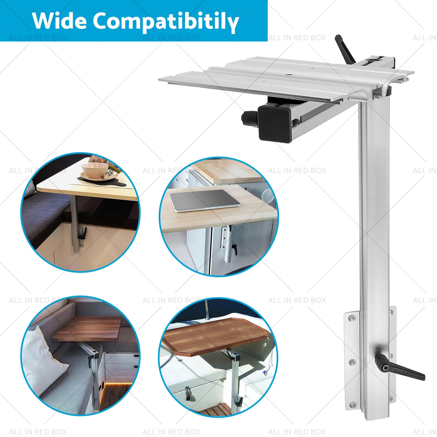 {{ Adjustable Rv Table Leg Swivel Foldable For MarineAluminum Alloy AU }} - Buy Car Parts Online at {{ Kaka Auto Parts }}.