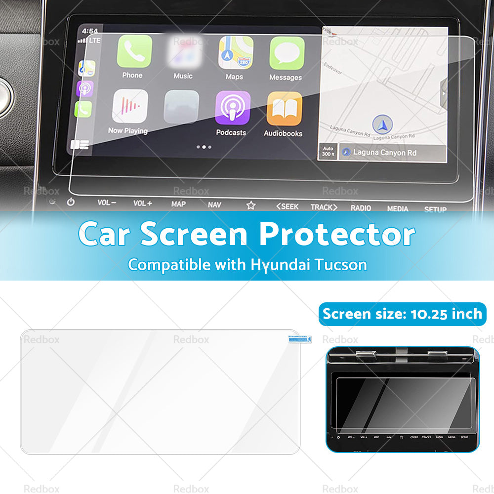{{ Suitable for Hyundai Tucson 2022 Car Touchscreen Protector Tempered Glass 10. 25 inch }} - Buy Car Parts Online at {{ Kaka Auto Parts }}.
