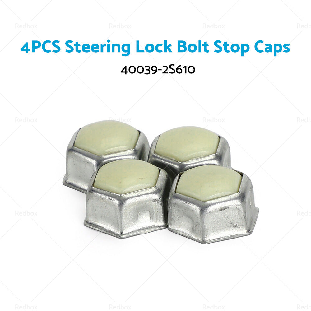 {{ Set of 4 Steering Lock Stop Bolt Cap Caps Nuts Fit For Nissan Navara D22 4x4 4WD }} - Buy Car Parts Online at {{ Kaka Auto Parts }}.