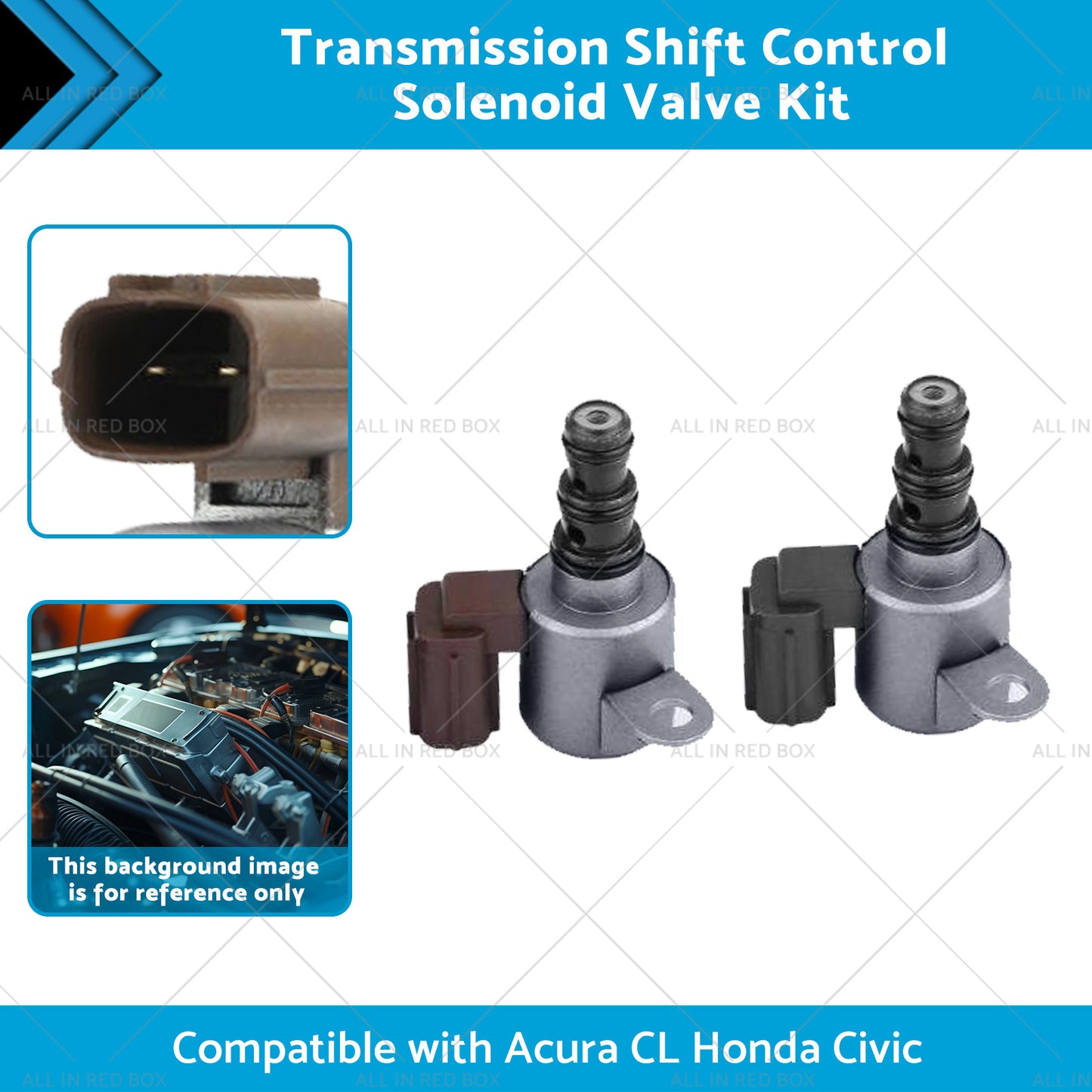 {{ Transmission Shift Control Solenoid Valve Kit Suitable for Honda Civic Acura CL }} - Buy Car Parts Online at {{ Kaka Auto Parts }}.