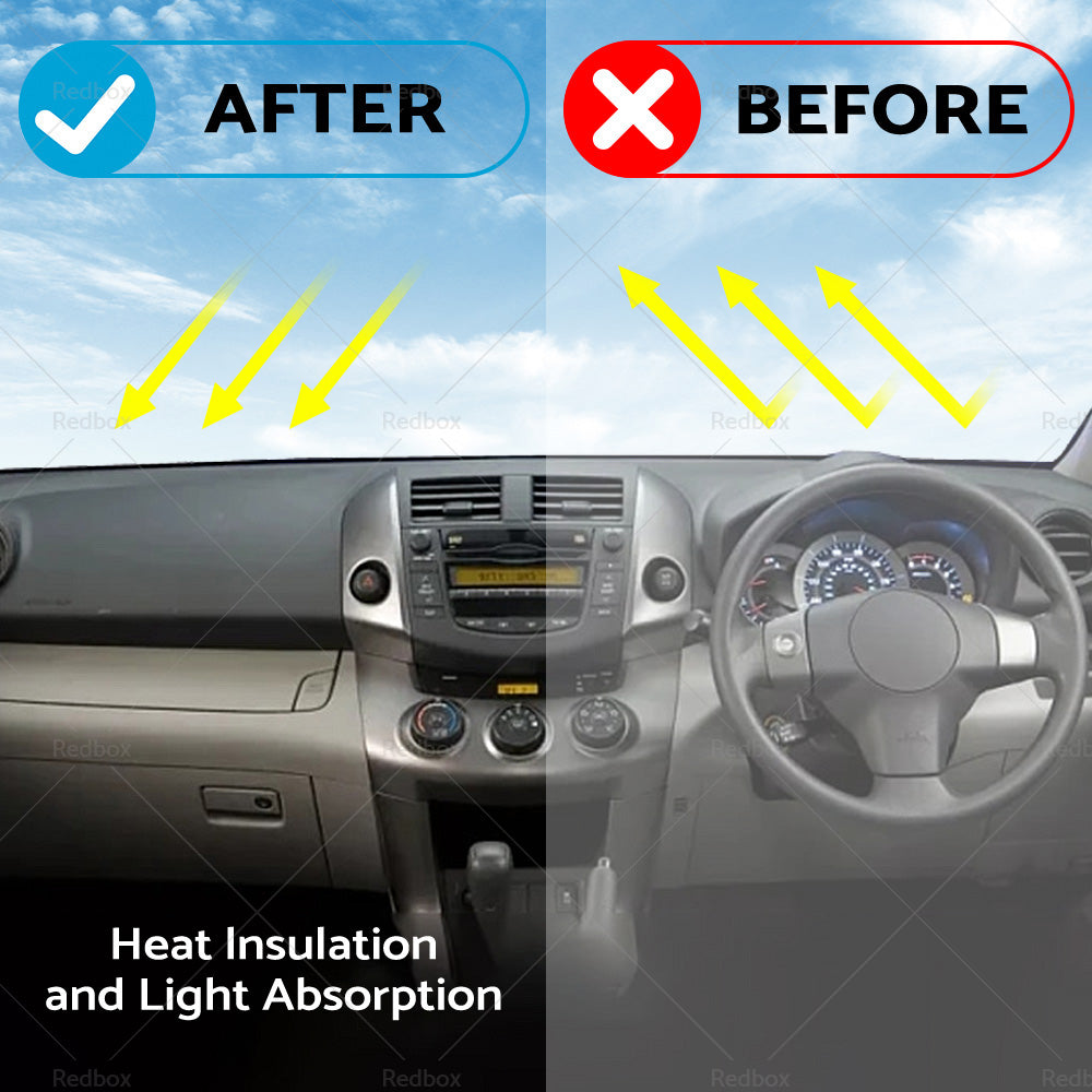 {{ Black Non-Slip Dash Mat Suitable For Chrysler 300C 2012-2022 Dashboard Cover }} - Buy Car Parts Online at {{ Kaka Auto Parts }}.