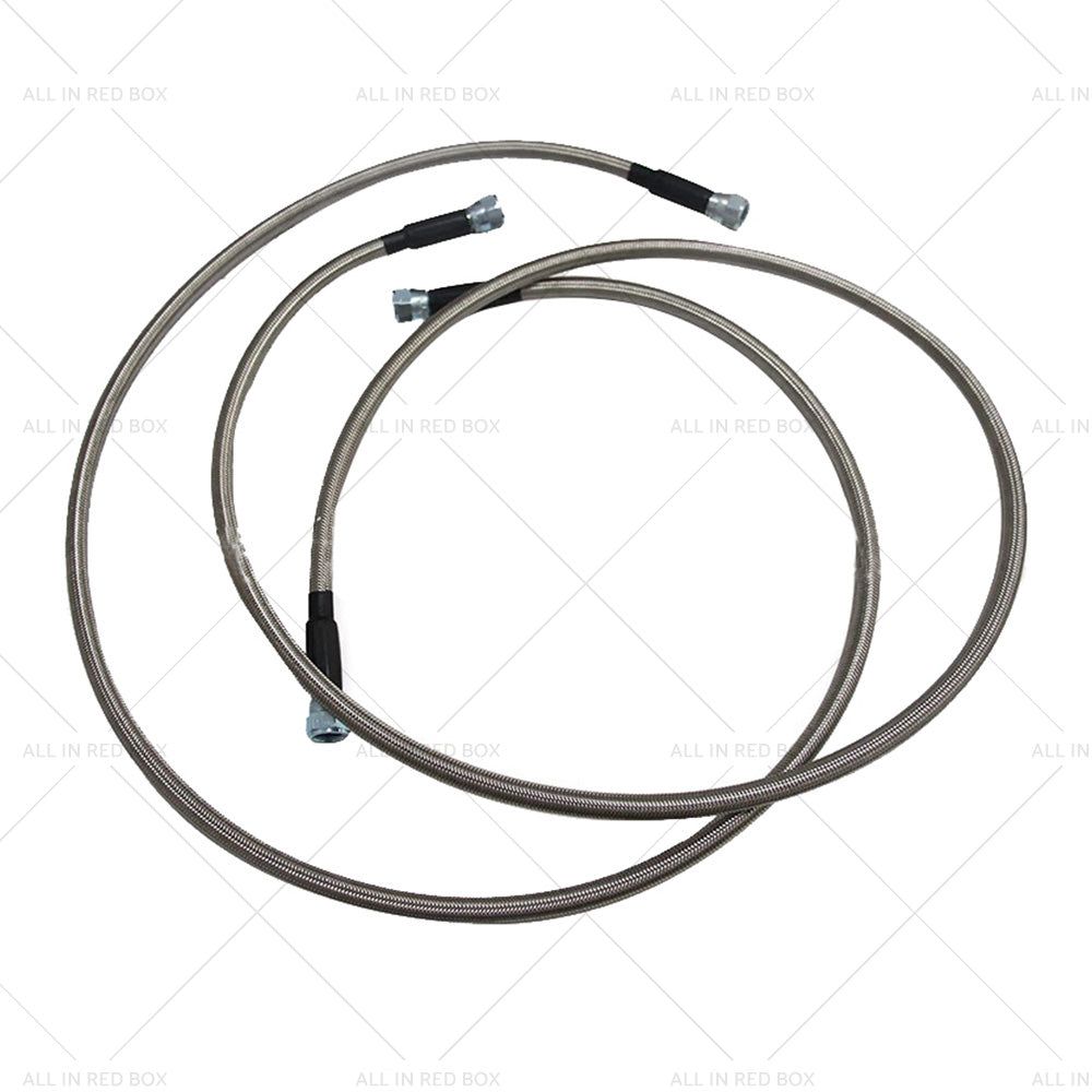 {{ Stainless Steel Braided Transmission Cooler Hose Fitting Kit For 700R4 TH350 400 }} - Buy Car Parts Online at {{ Kaka Auto Parts }}.