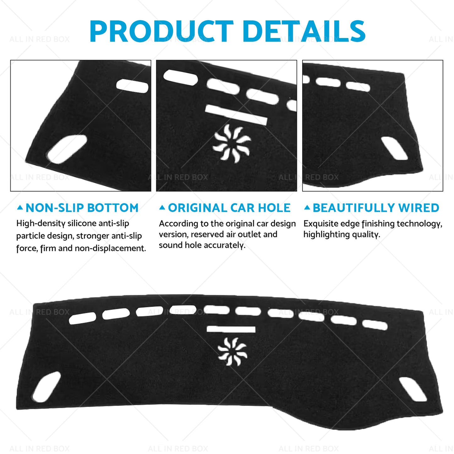 {{ Suitable for Mercedes CLA-Class C117 X117 2013-2019 Dash Mat Cover }} - Buy Car Parts Online at {{ Kaka Auto Parts }}.