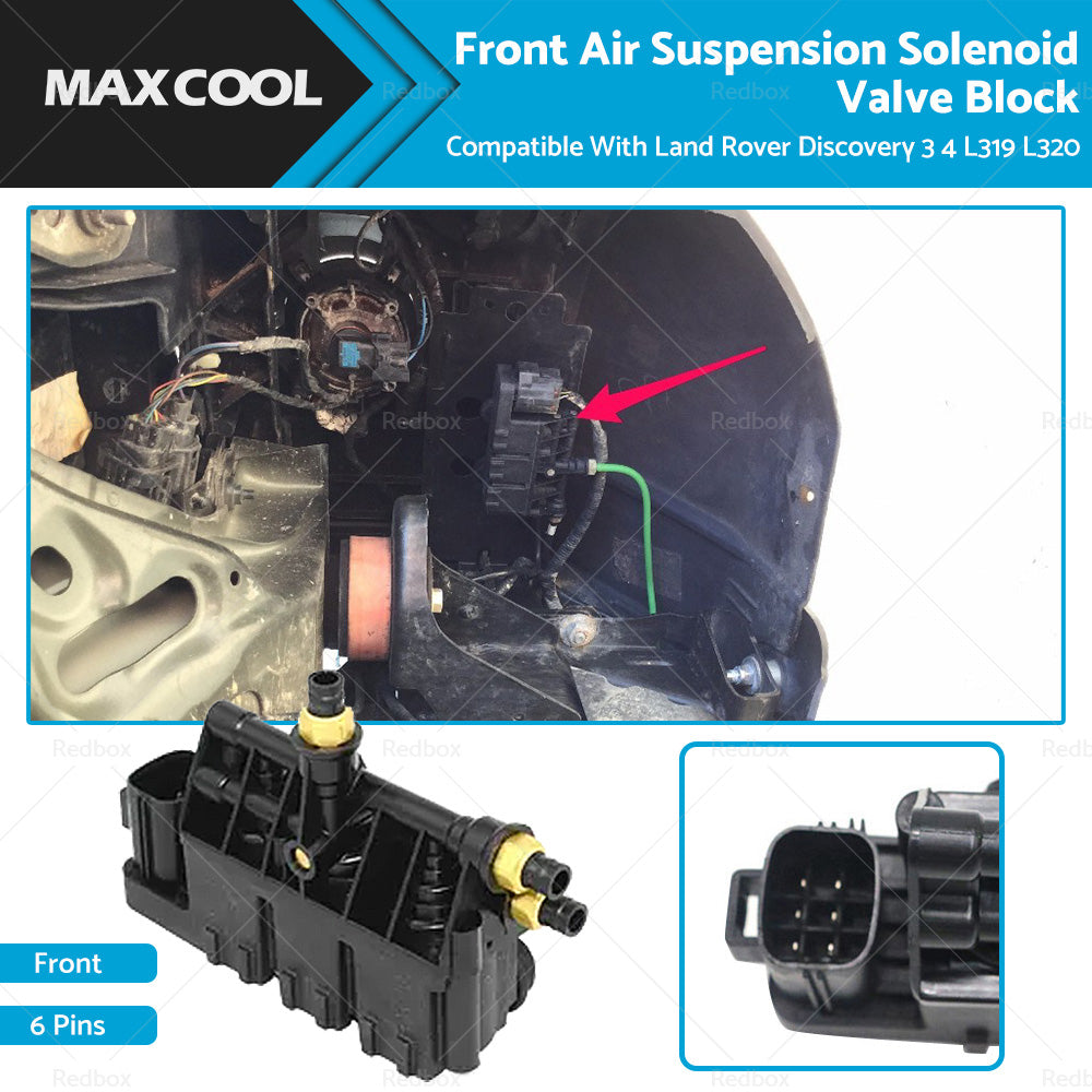 {{ Front Air Suspension Valve Block Suitable For Land Rover Discovery 3 4 L319 L320 }} - Buy Car Parts Online at {{ Kaka Auto Parts }}.