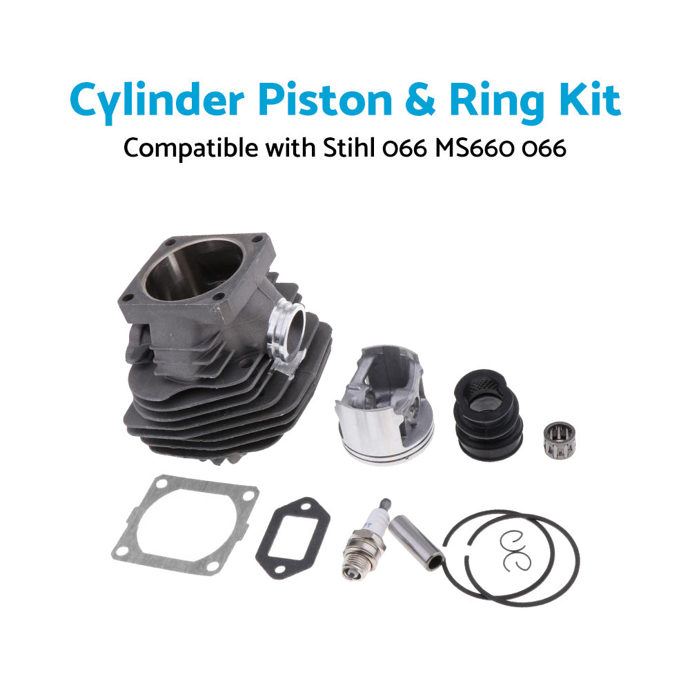 {{ Suitable For Stihl 066 MS660 066 Chainsaw Parts 56mm Cylinder Piston and Ring Kit }} - Buy Car Parts Online at {{ Kaka Auto Parts }}.
