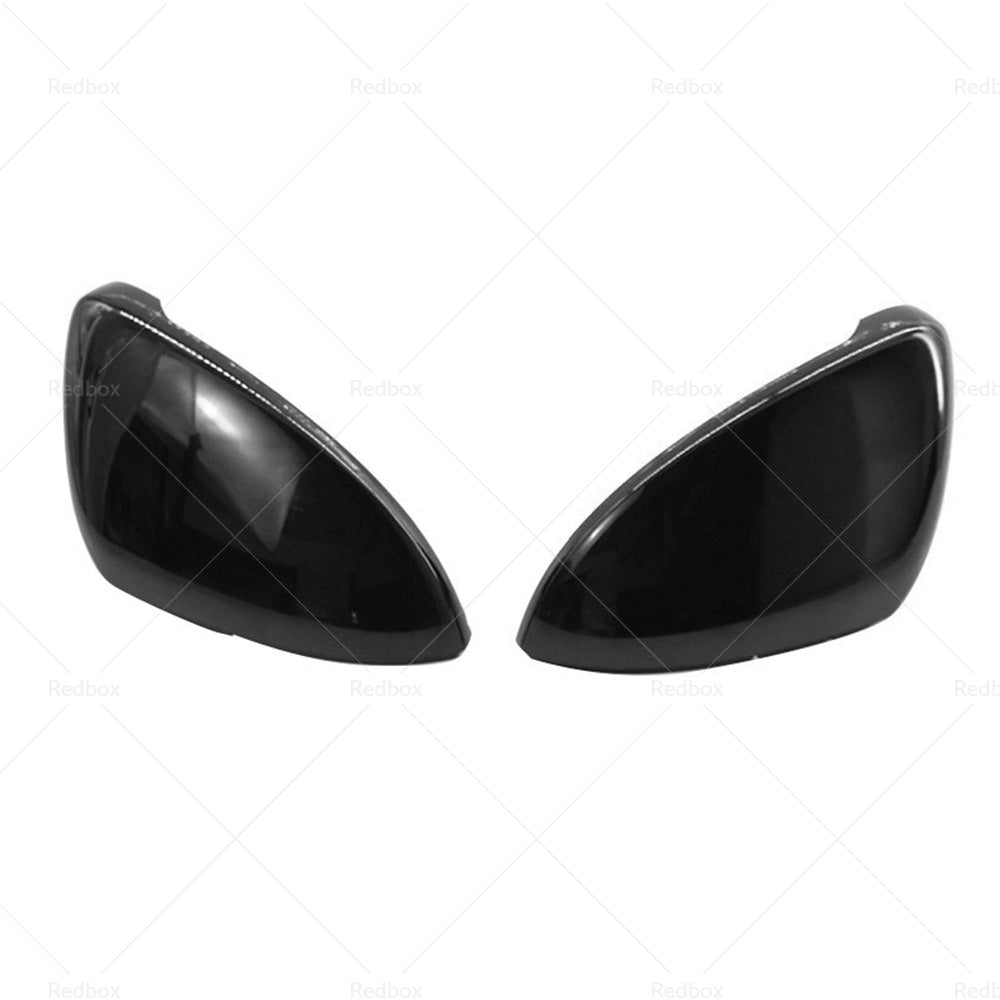 {{ Glossy Black Mirror Cover Cap Suitable For Volkswagen VW Golf 7 MK7 R Gti 14-19 }} - Buy Car Parts Online at {{ Kaka Auto Parts }}.